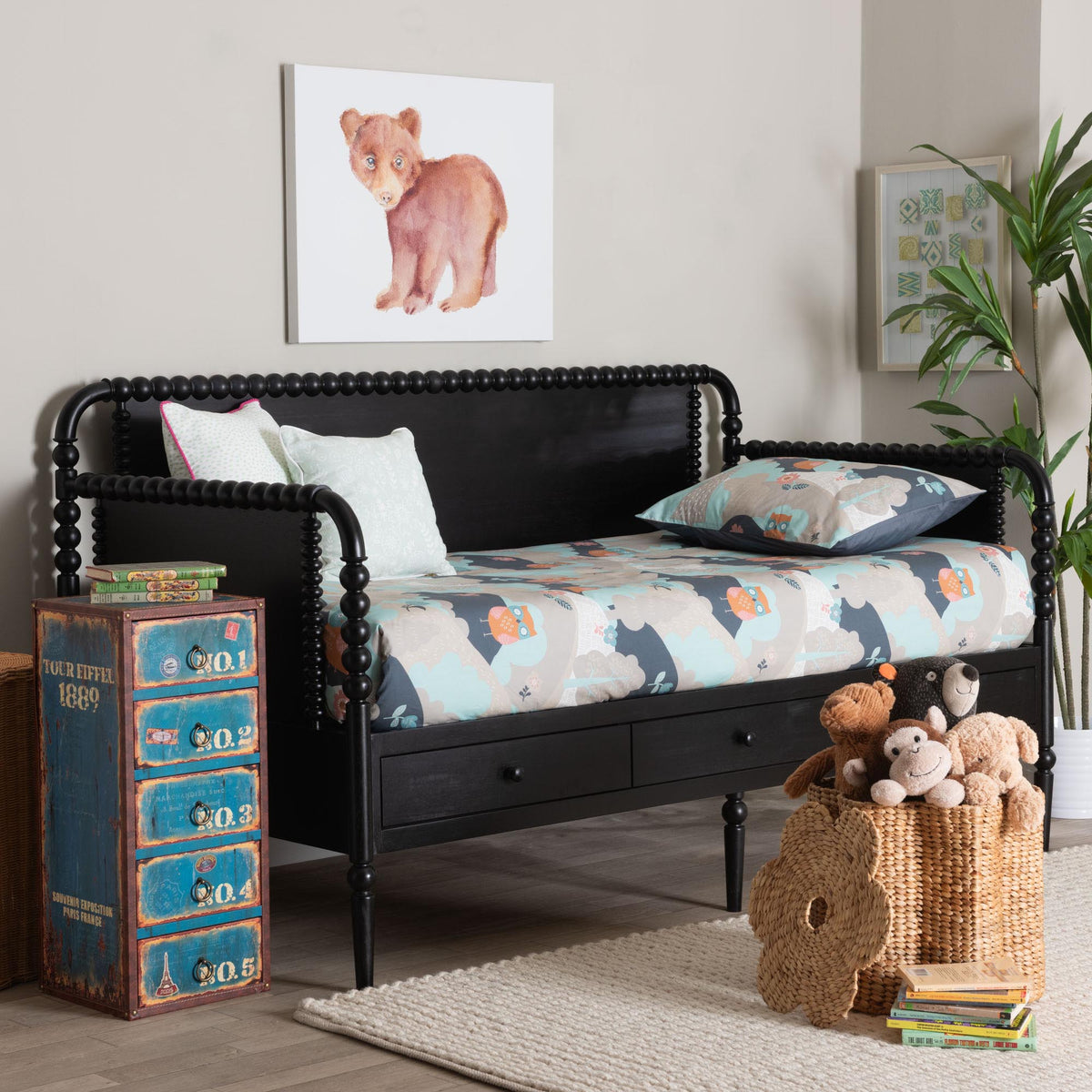 Lucera 3-Drawer Daybed