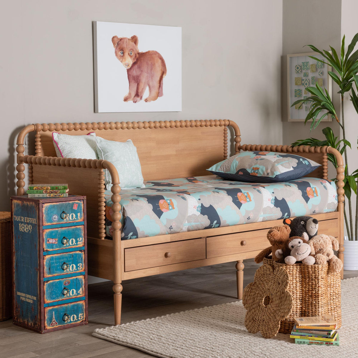Lucera 3-Drawer Daybed
