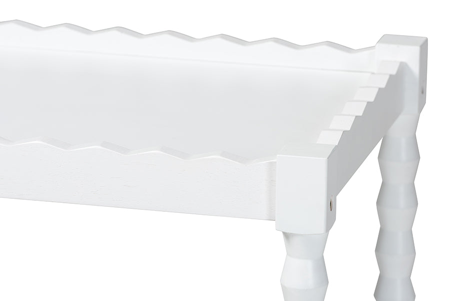 Seamus 3-Tier Book Cart with Bobbin Frame