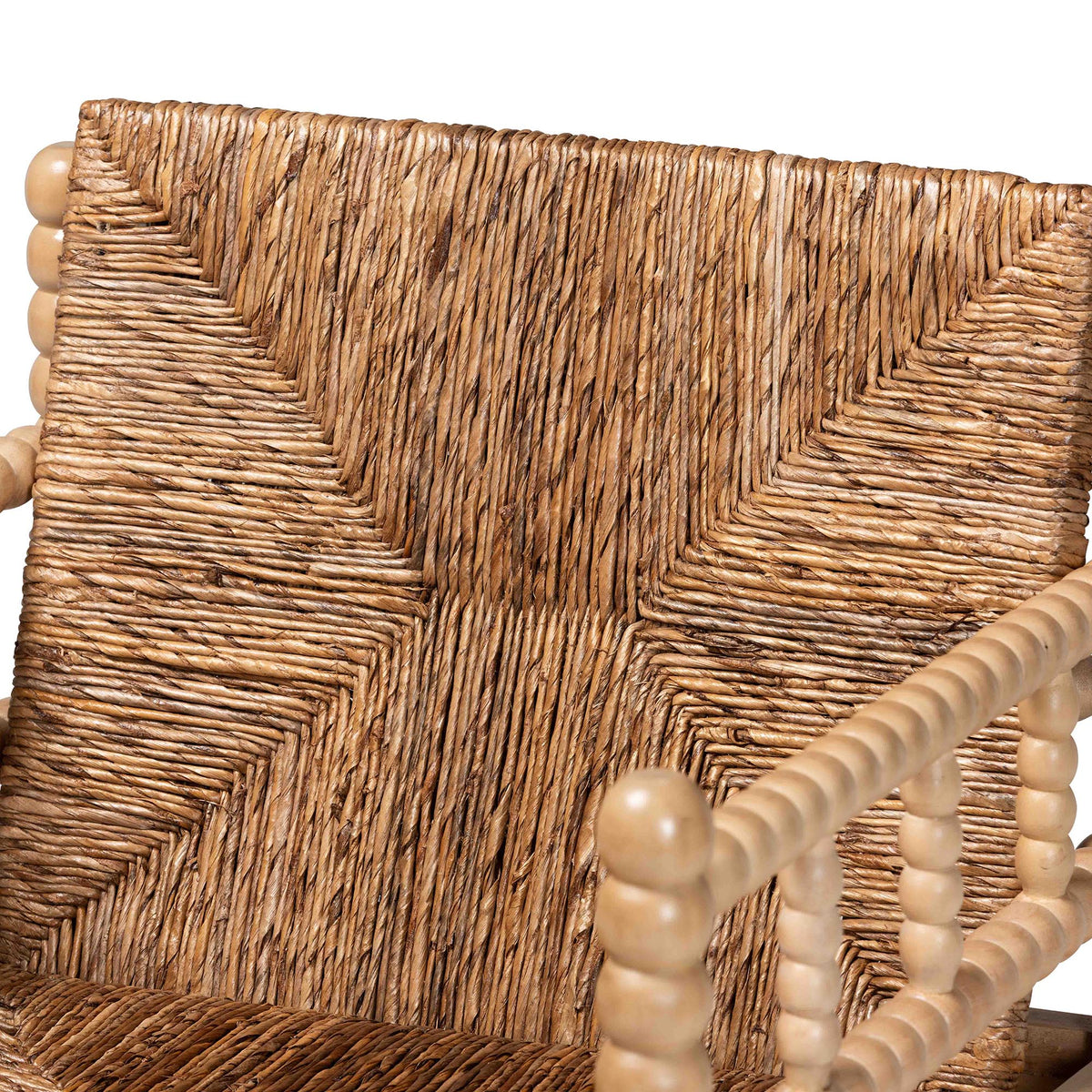 Bali & Pari Dolores Woven Seagrass Armchair