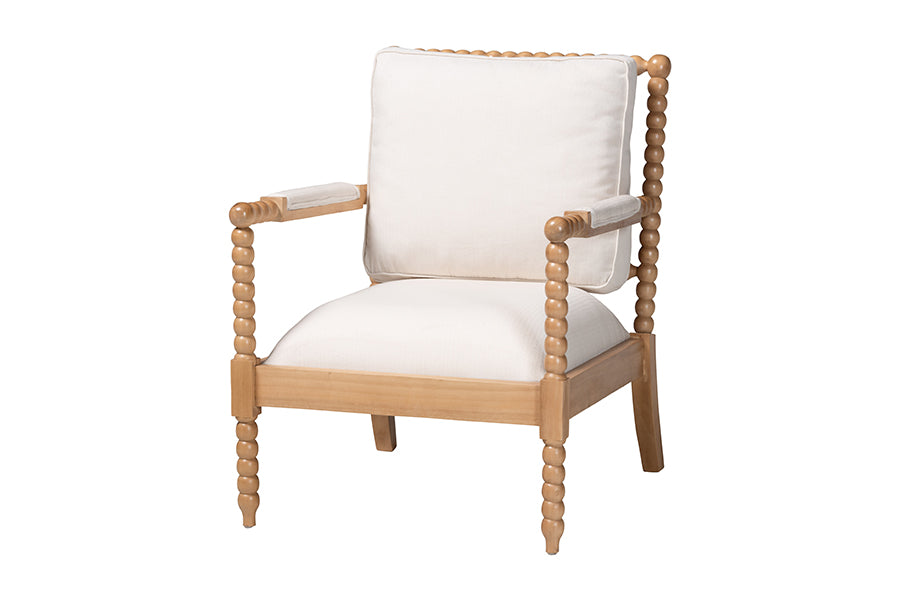 Bali & Pari Gracie Bobbin Wood Armchair