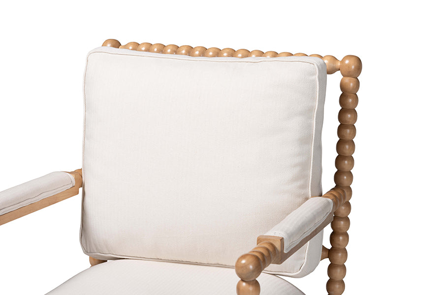 Bali & Pari Gracie Bobbin Wood Armchair