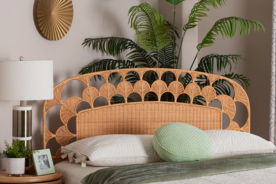 Bali & Pari Felician Rattan Standalone Headboard