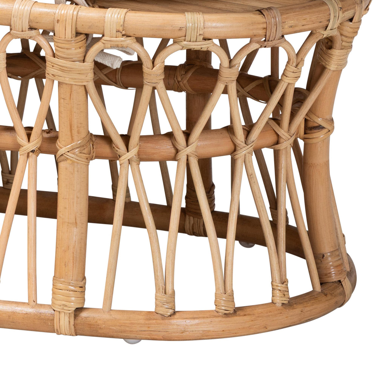 Bali & Pari Adelpha Rattan Accent Bench
