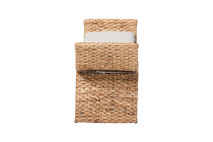 Bali & Pari Agave Woven Seagrass Bench