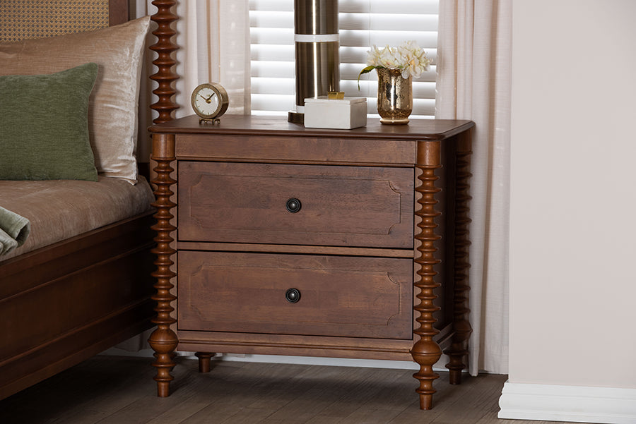 Neviah 2-Drawer Nightstand
