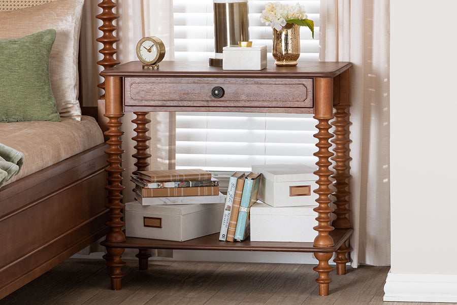 Neviah 1-Drawer Nightstand