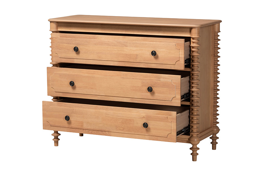 Neviah 3-Drawer Chest, Beech