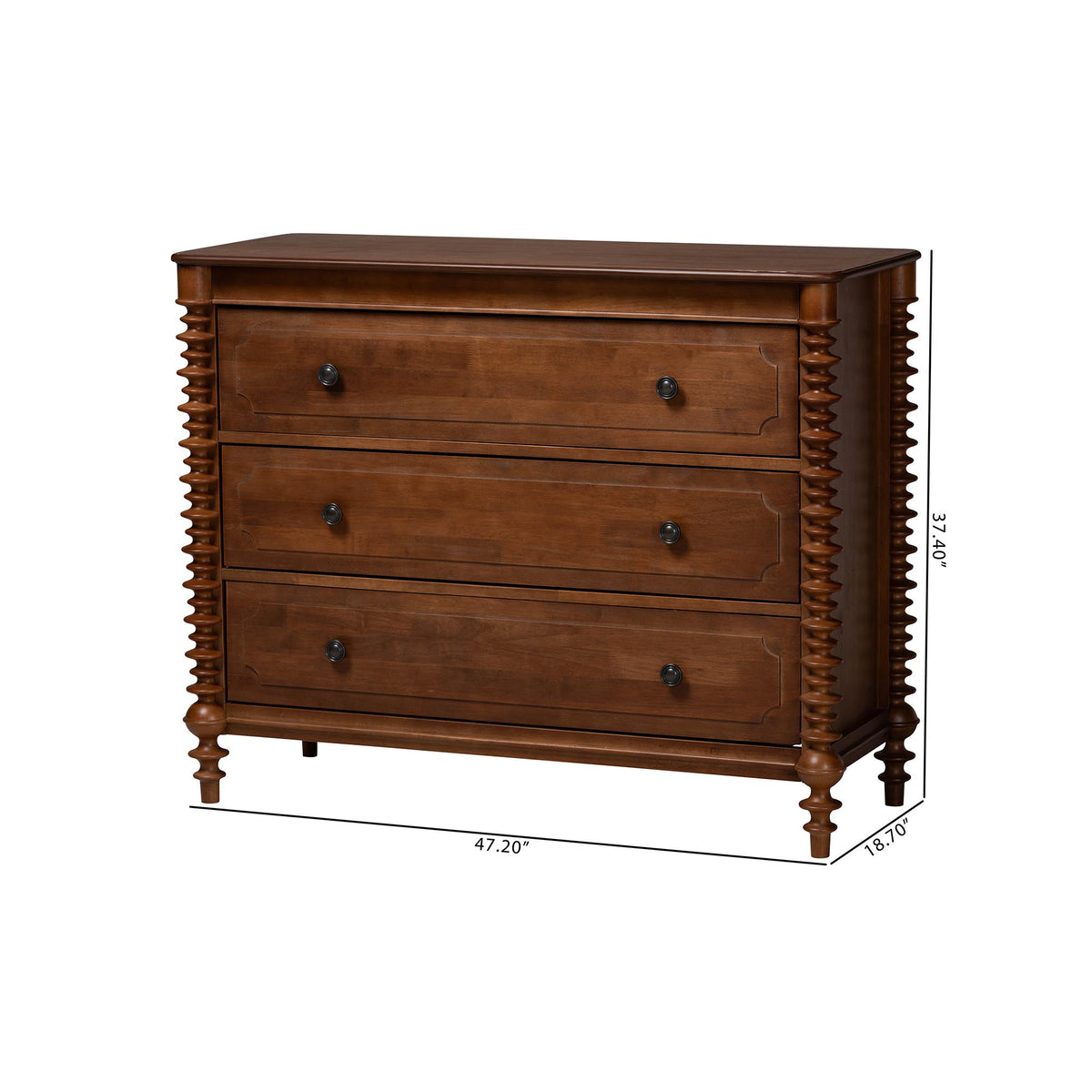 Neviah 3-Drawer Chest