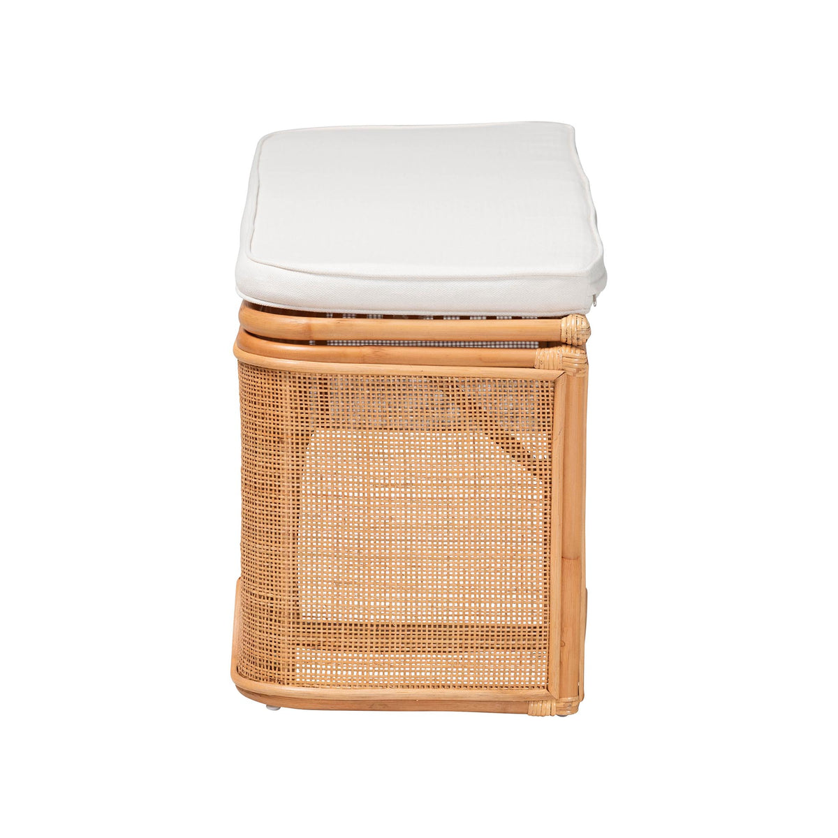 Bali & Pari Rivka Rattan Storage Bench