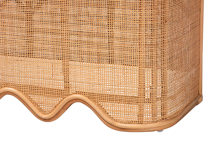 Bali & Pari Rivka Rattan Storage Bench