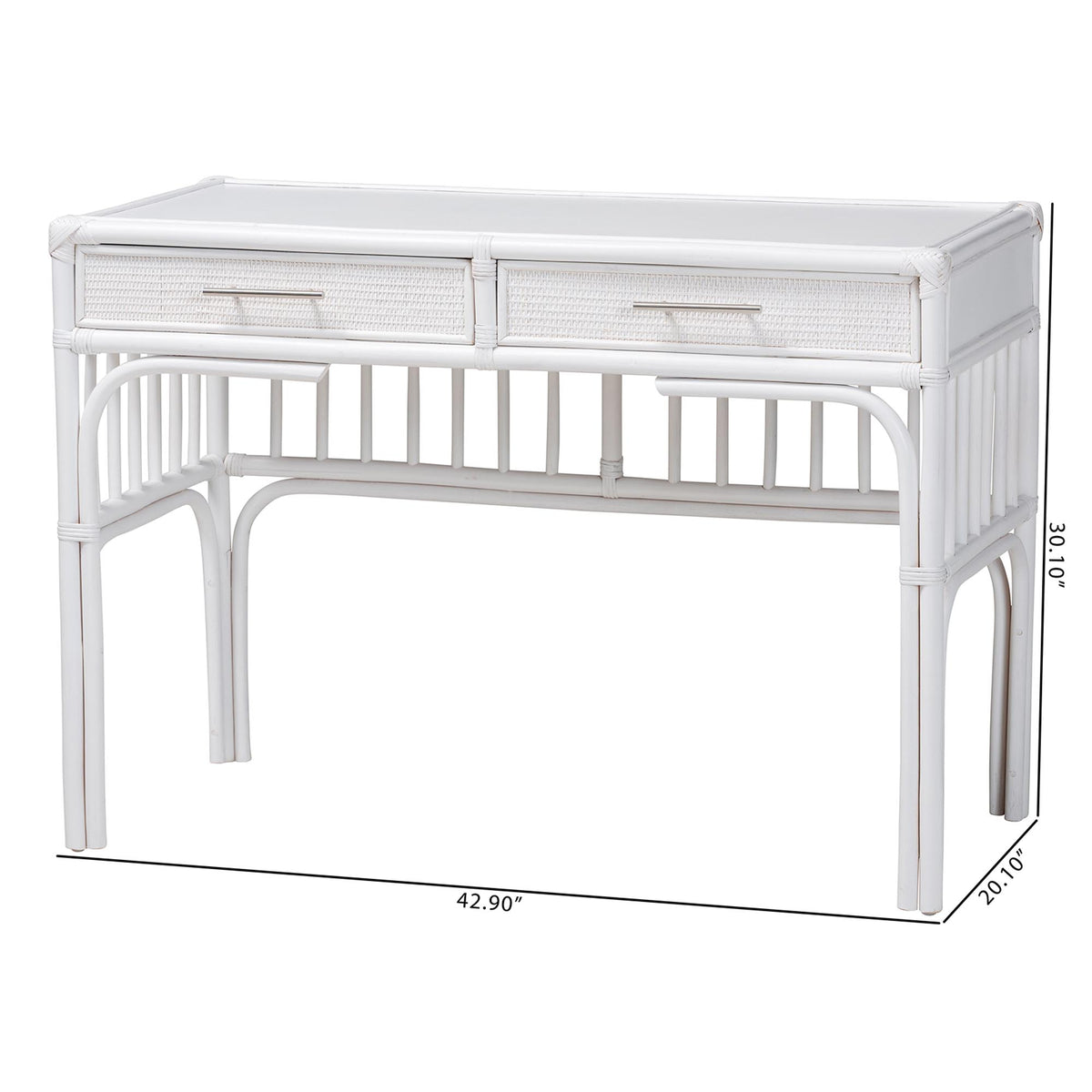 Bali & Pari Onella Rattan Writing Desk