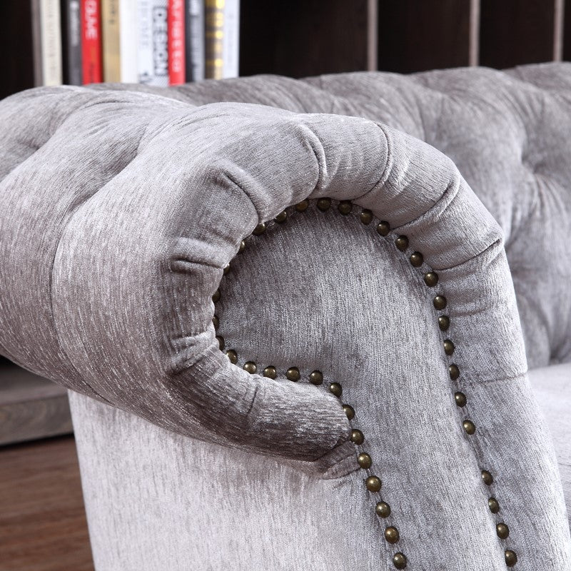 Alexandrina Tufted Velvet Sofa