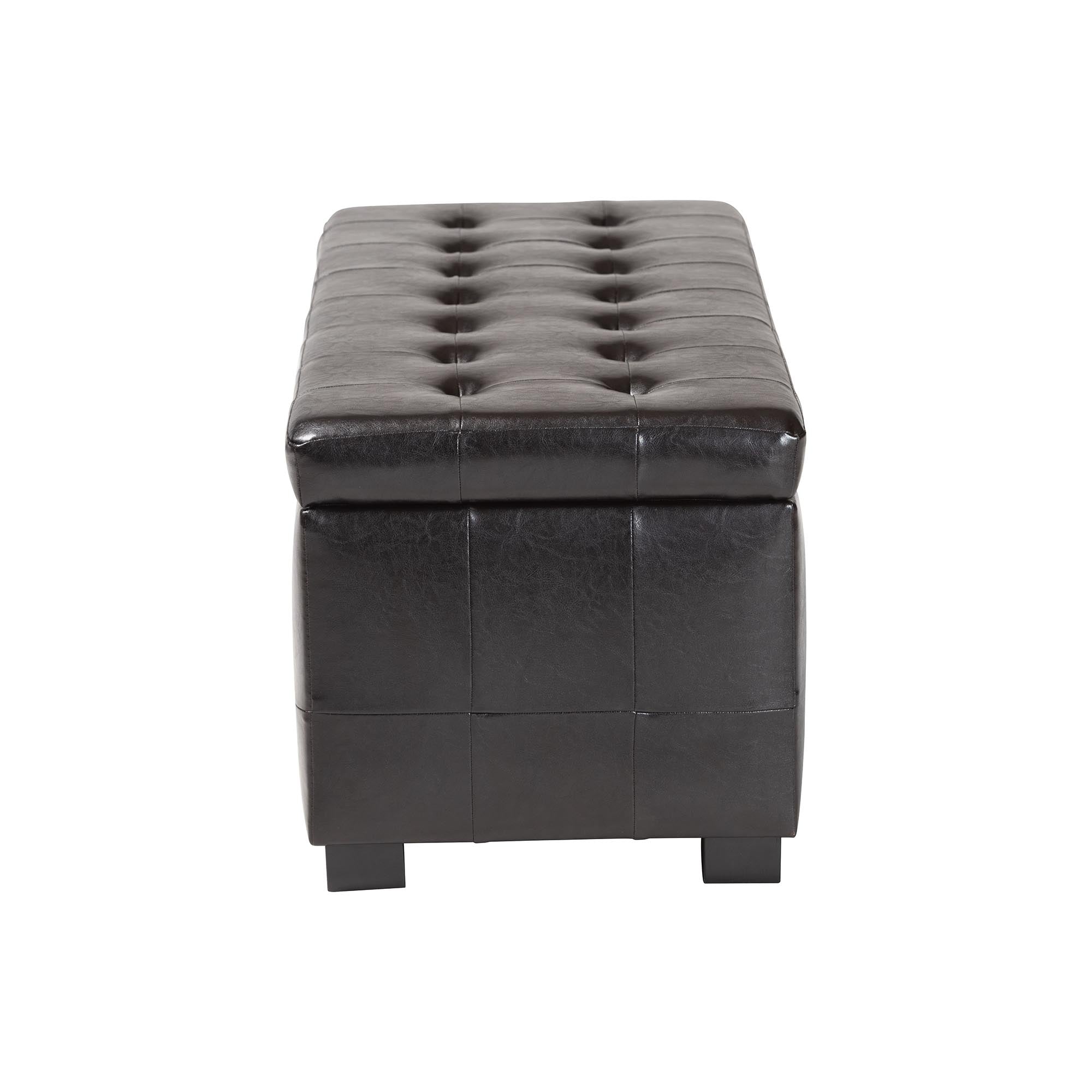 Faux Storage Bench