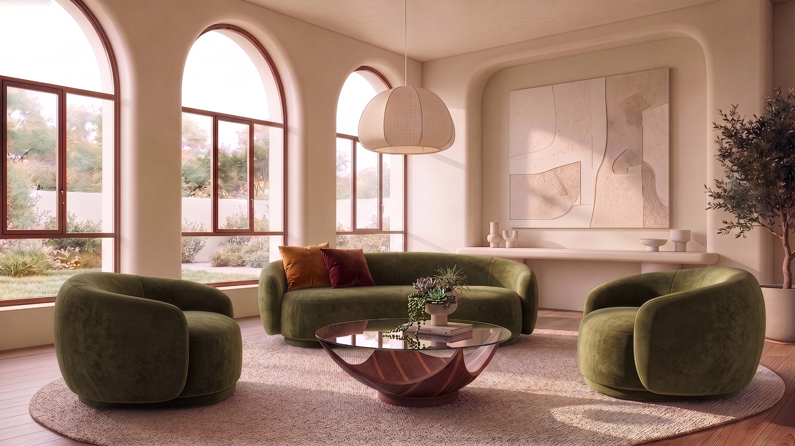 Andrew Modern Fabric Sofa
