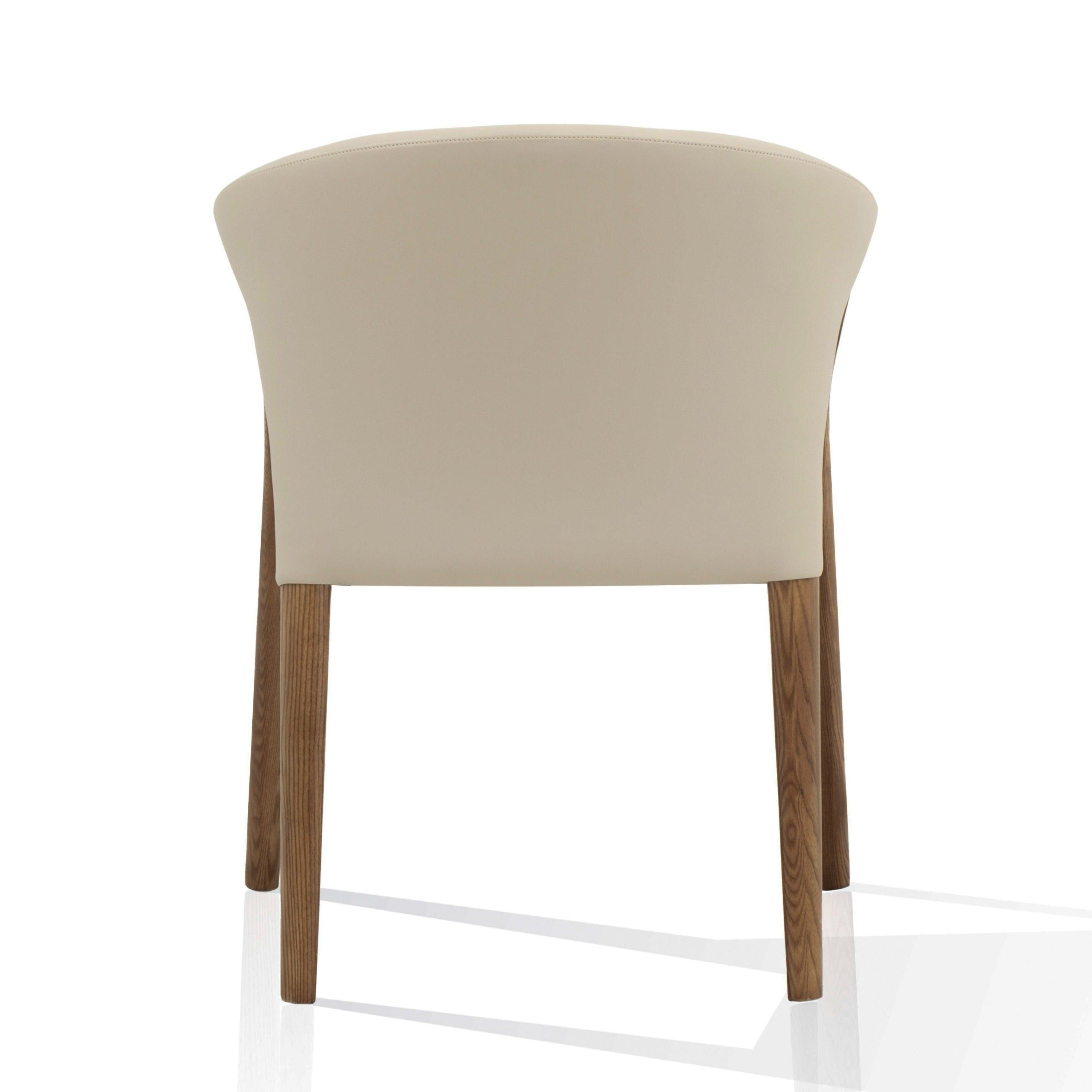 Modrest Wynetta MidCentury Modern Vegan Leather Dining Chair