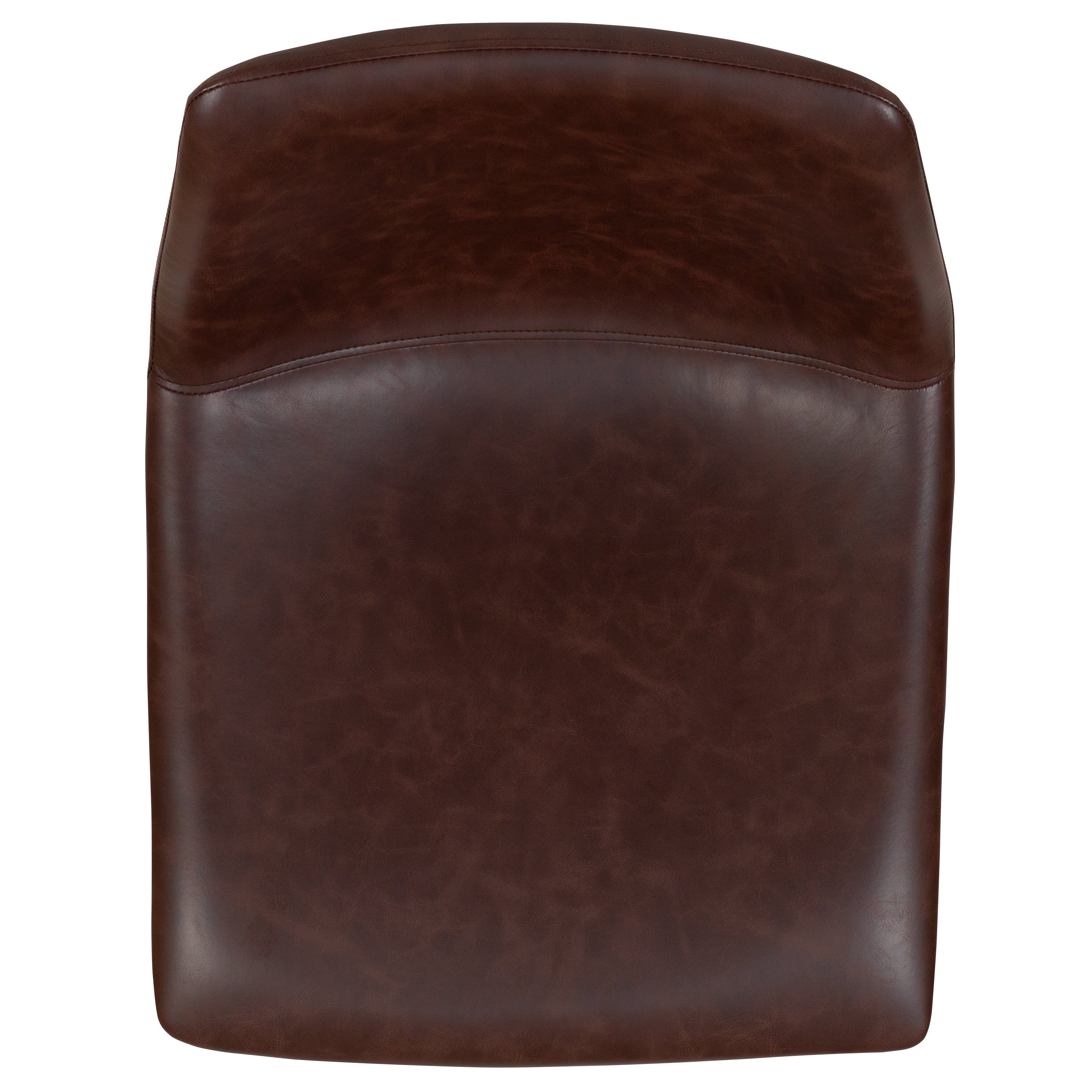 24 Inch LeatherSoft Counter Height Barstools, Set of 2