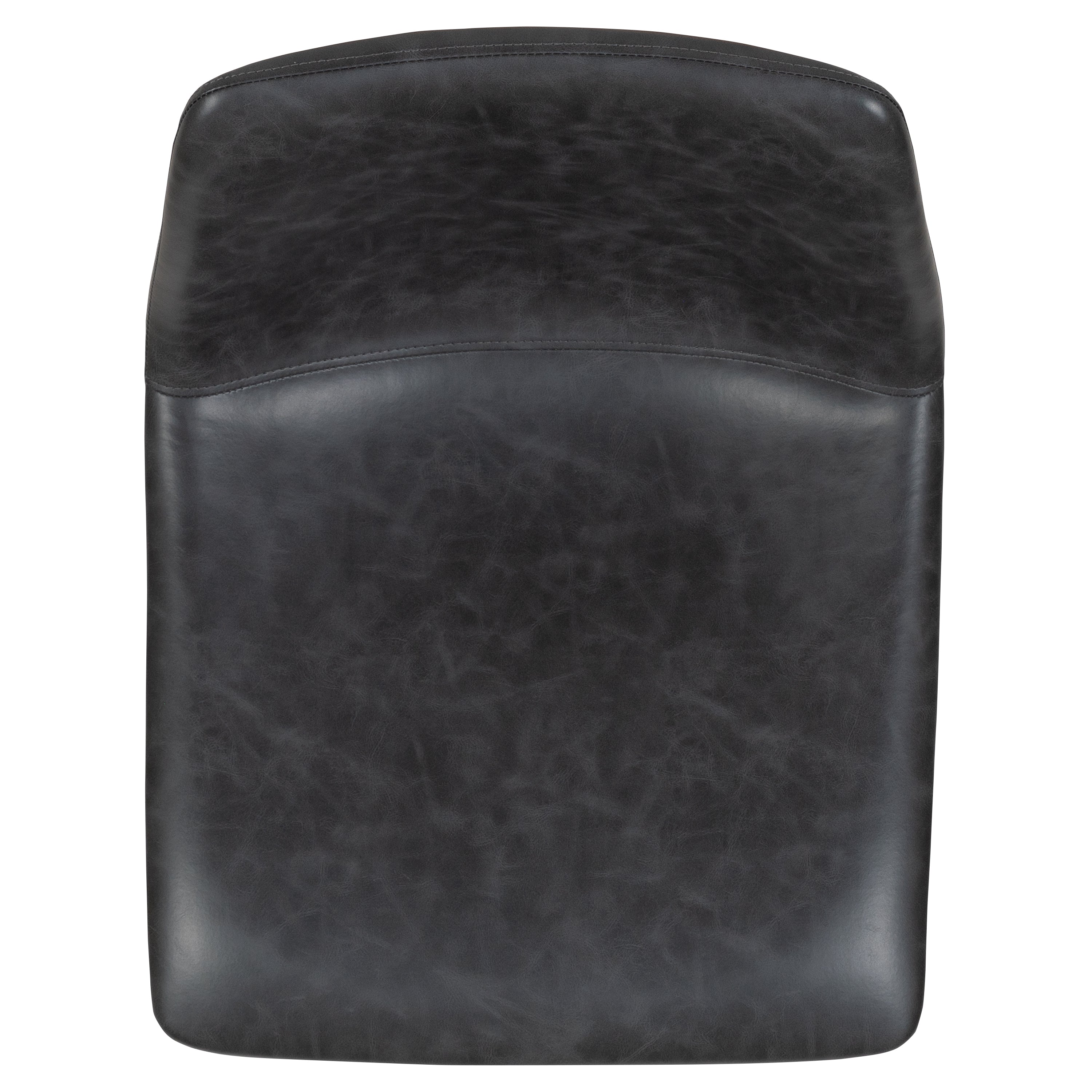 24 Inch LeatherSoft Counter Height Barstools, Set of 2
