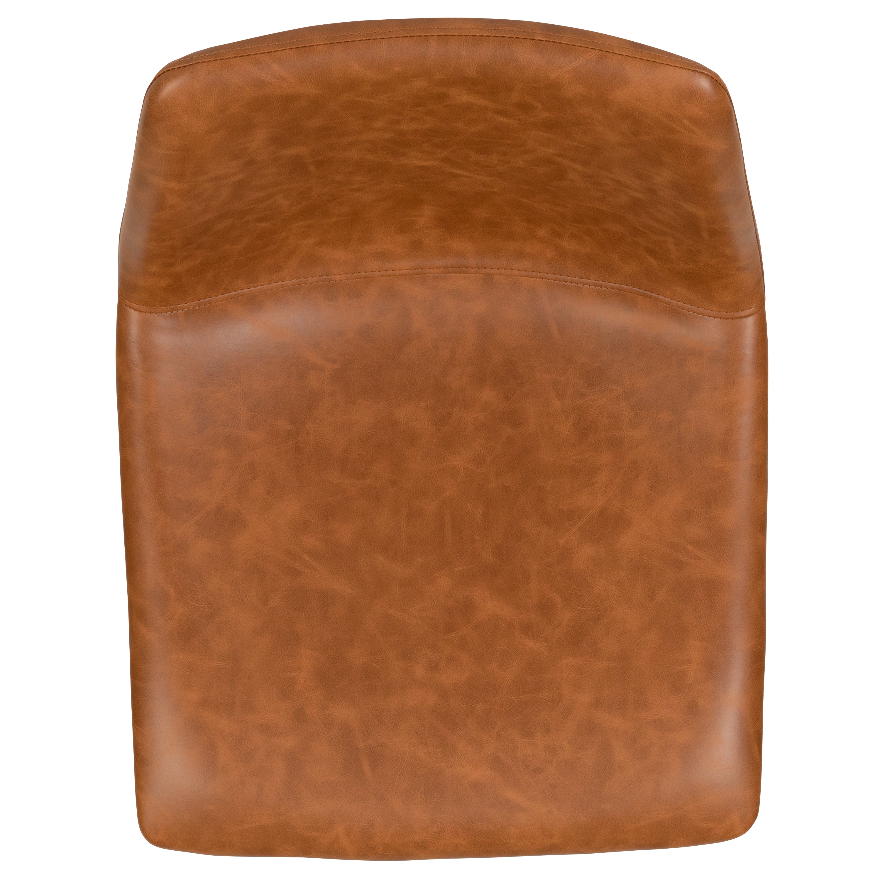 24 Inch LeatherSoft Counter Height Barstools, Set of 2