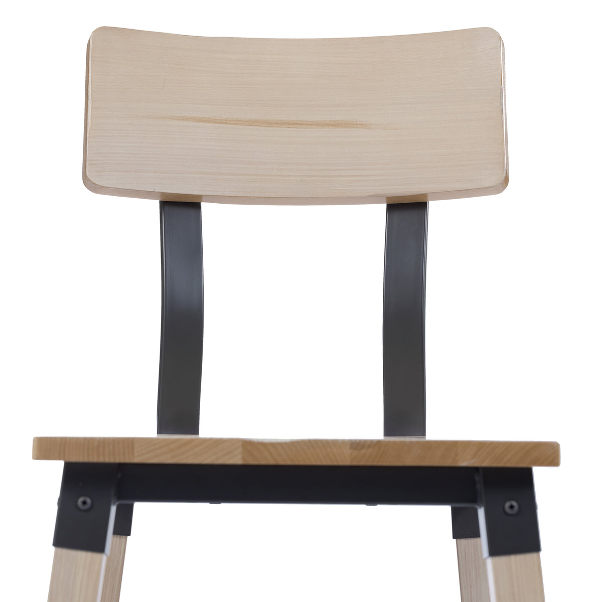 2 Pack Rustic Antique Industrial Wood Dining Chair