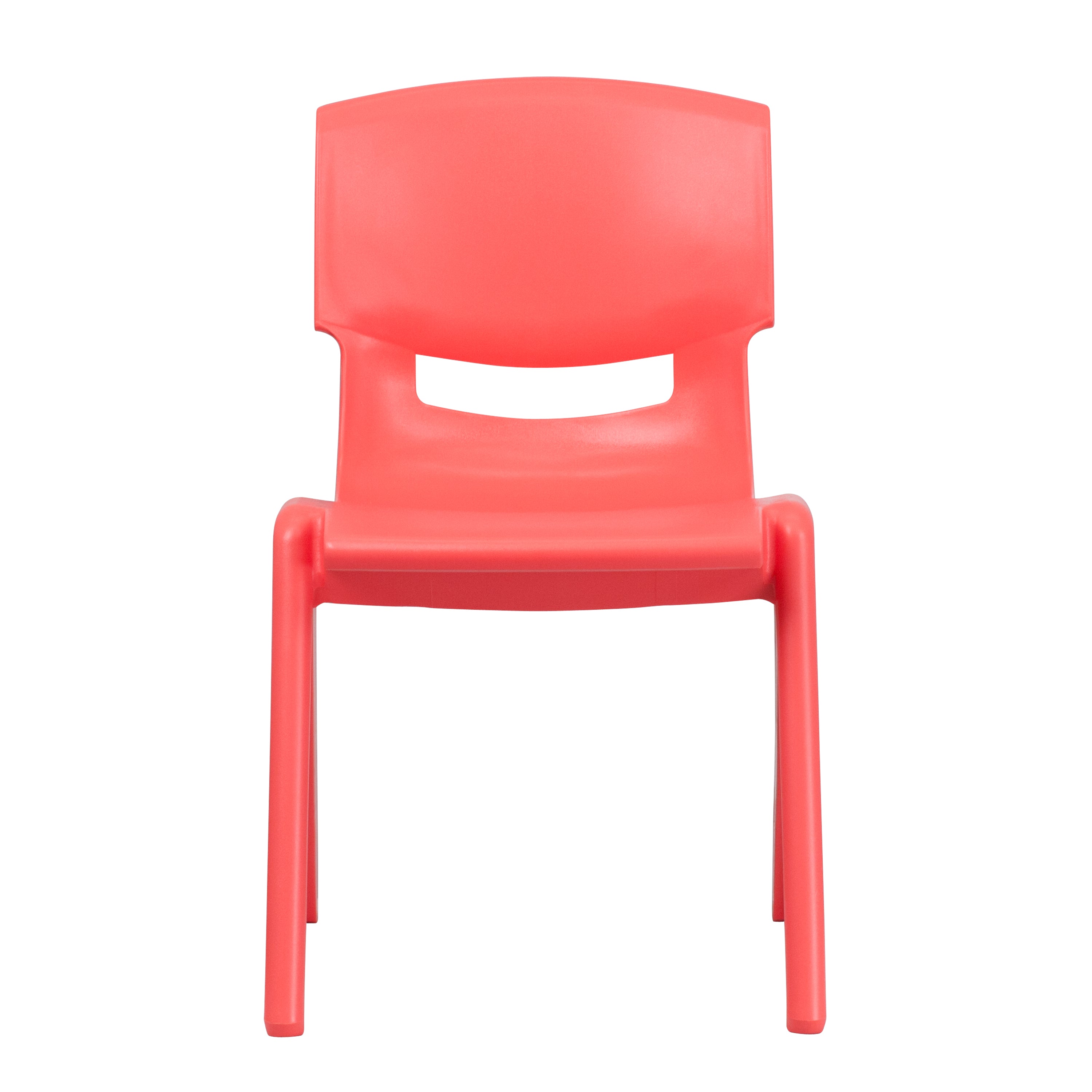2 Pack Plastic Stackable School Chair with 15.5" Seat Height-Plastic Stack Chair-Flash Furniture-Wall2Wall Furnishings