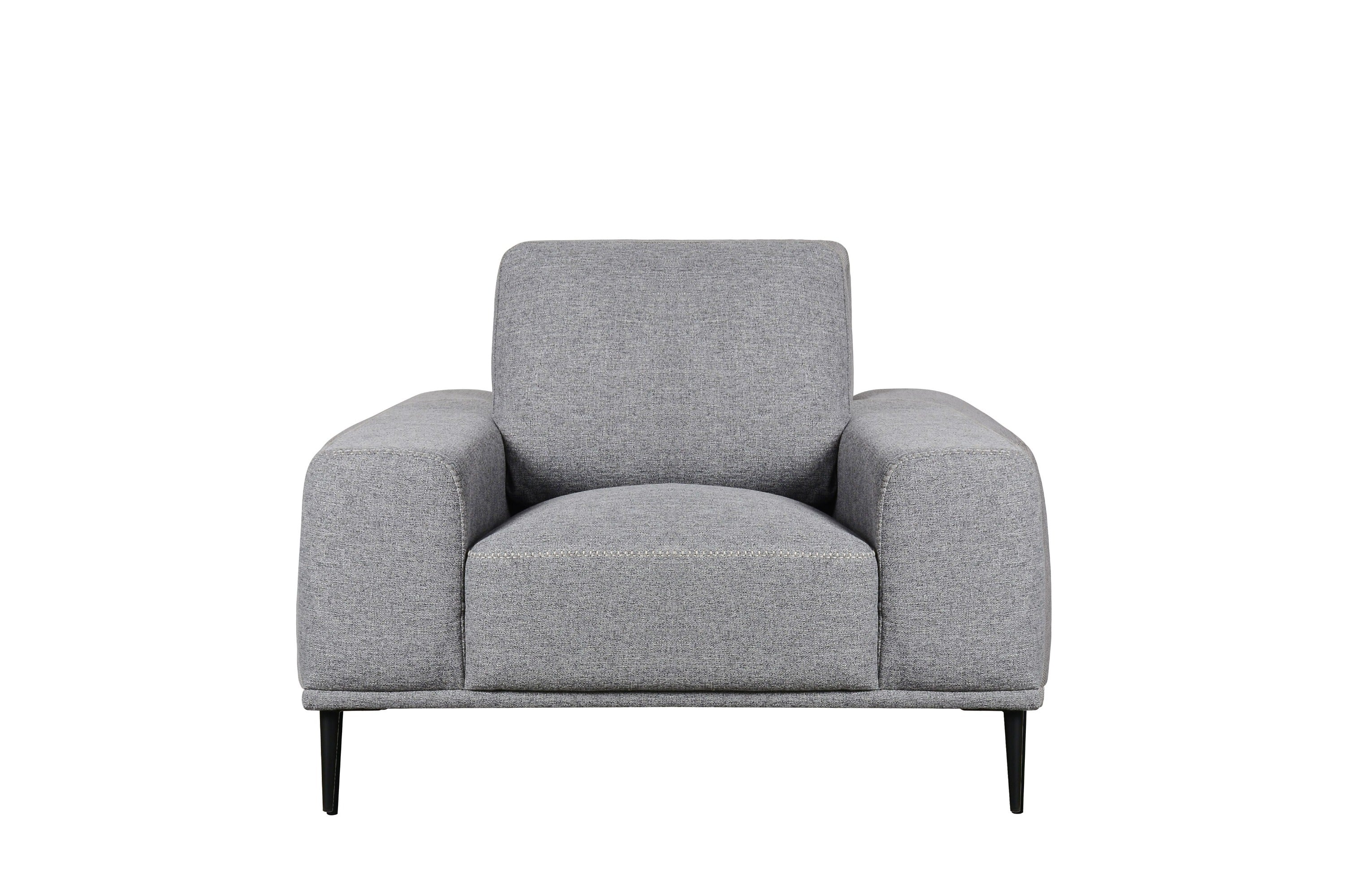 Divani Casa Fonda - Modern Fabric Chair-Accent Chair-VIG-Wall2Wall Furnishings