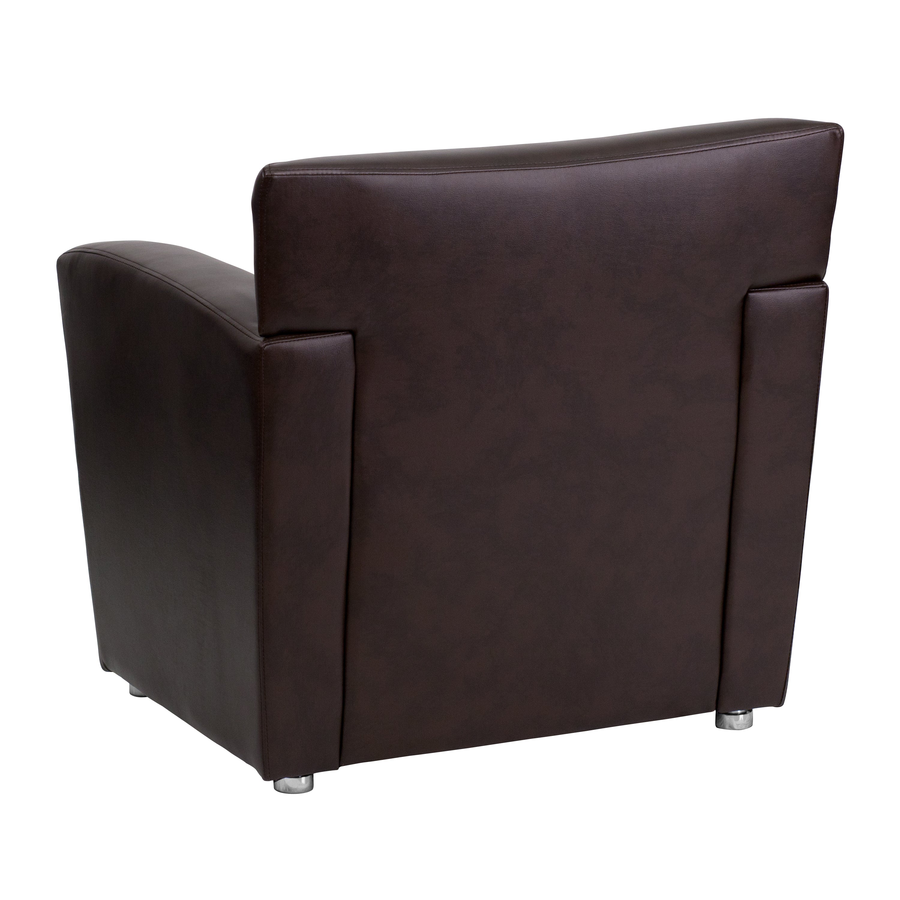 HERCULES Majesty Series LeatherSoft Chair with Extended Panel Arms-Reception Chair-Flash Furniture-Wall2Wall Furnishings