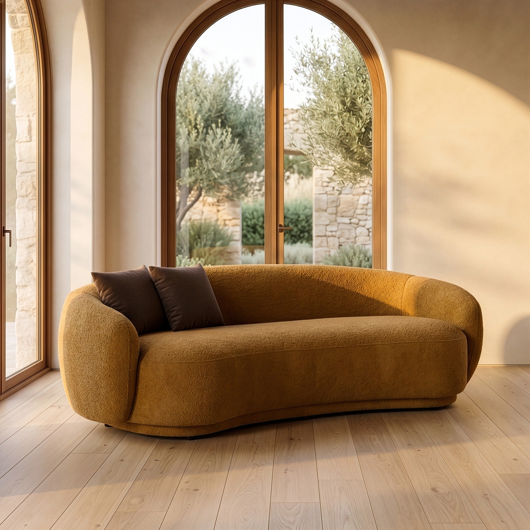 Andrew Modern Fabric Sofa
