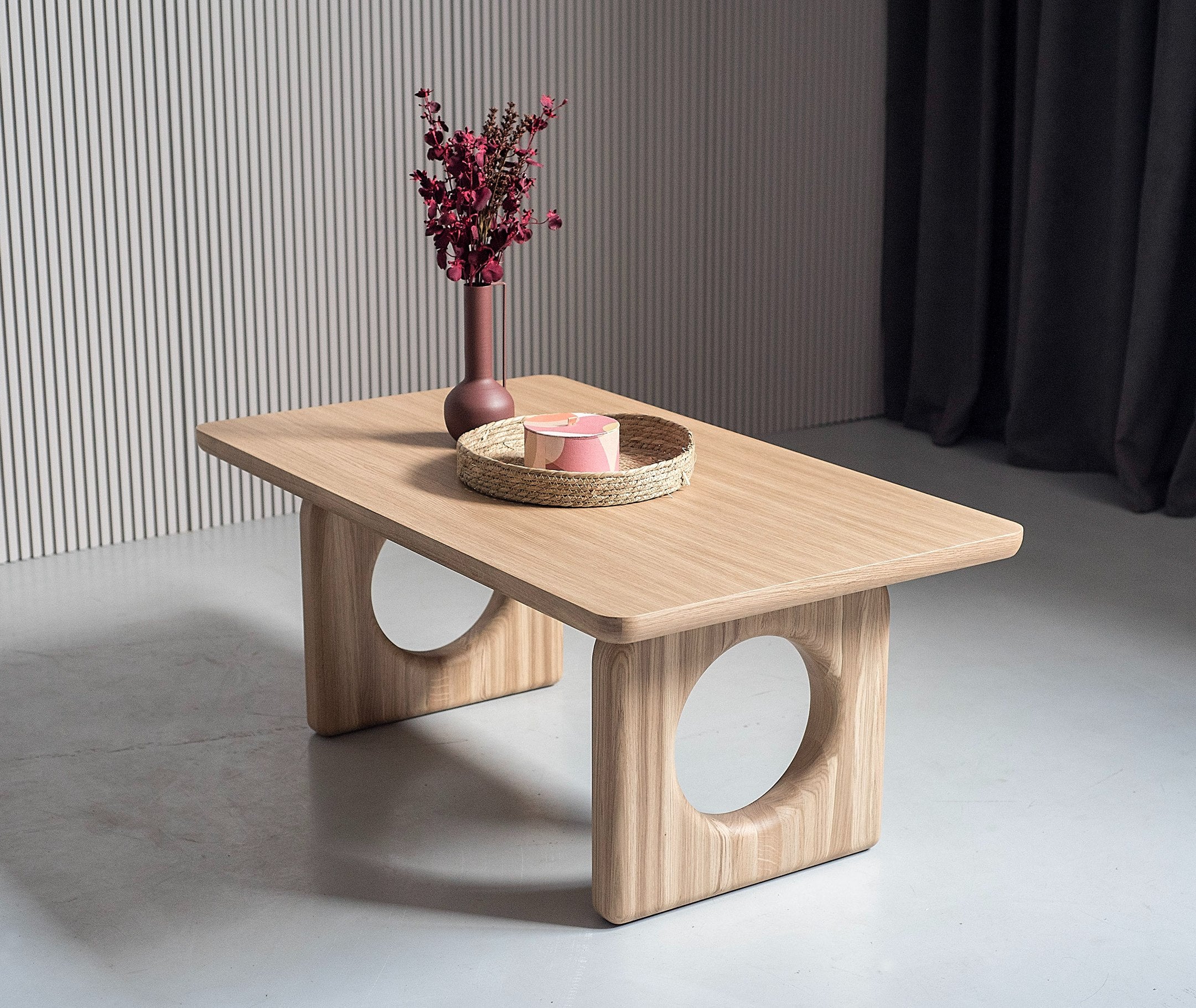 Modrest Washington - Modern Natural Oak Coffee Table-Coffee Table-VIG-Wall2Wall Furnishings