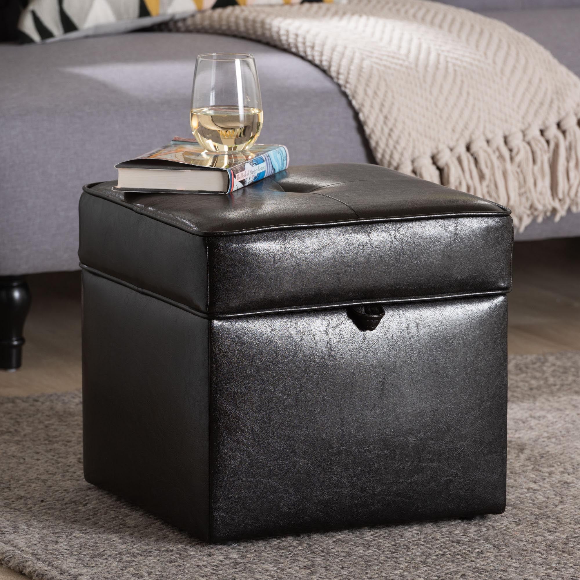 Sydney Modern Ottoman - Storage Ottoman