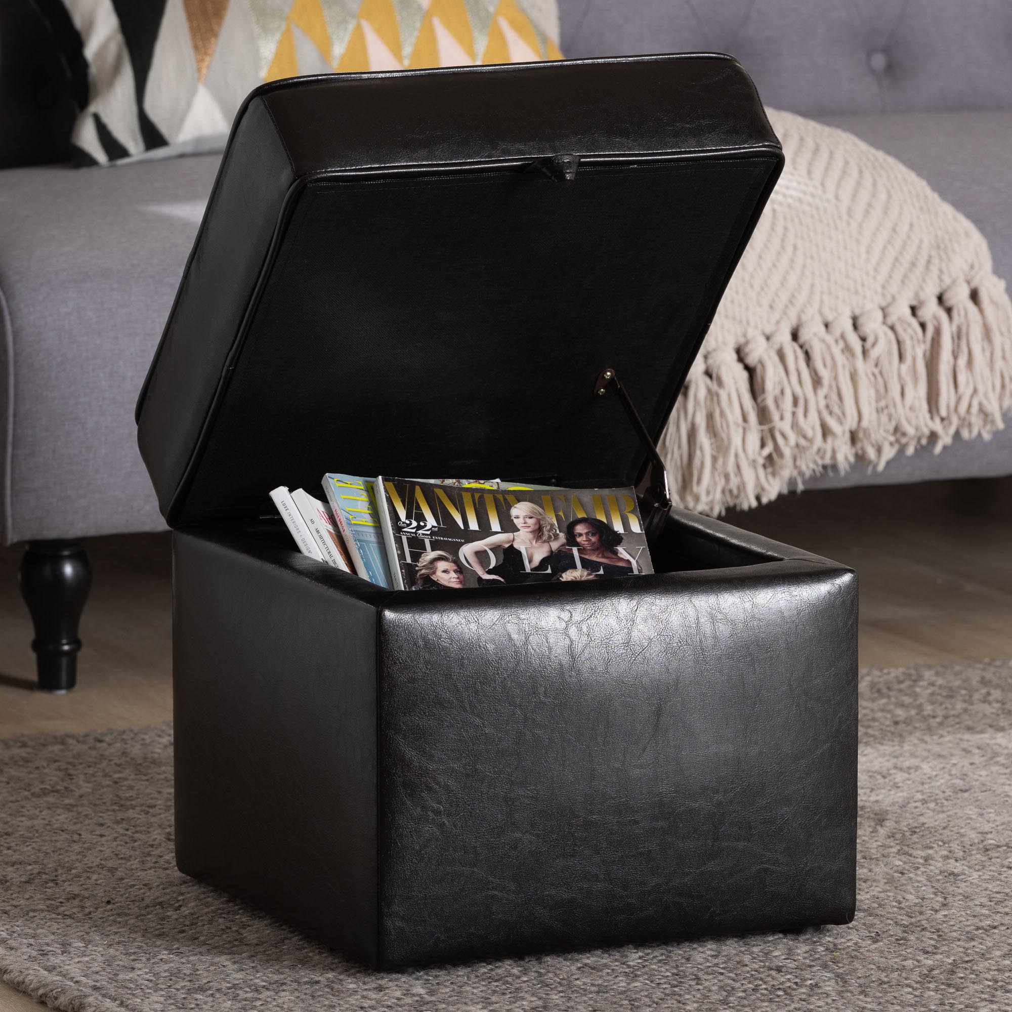 Sydney Modern Ottoman - Storage Ottoman