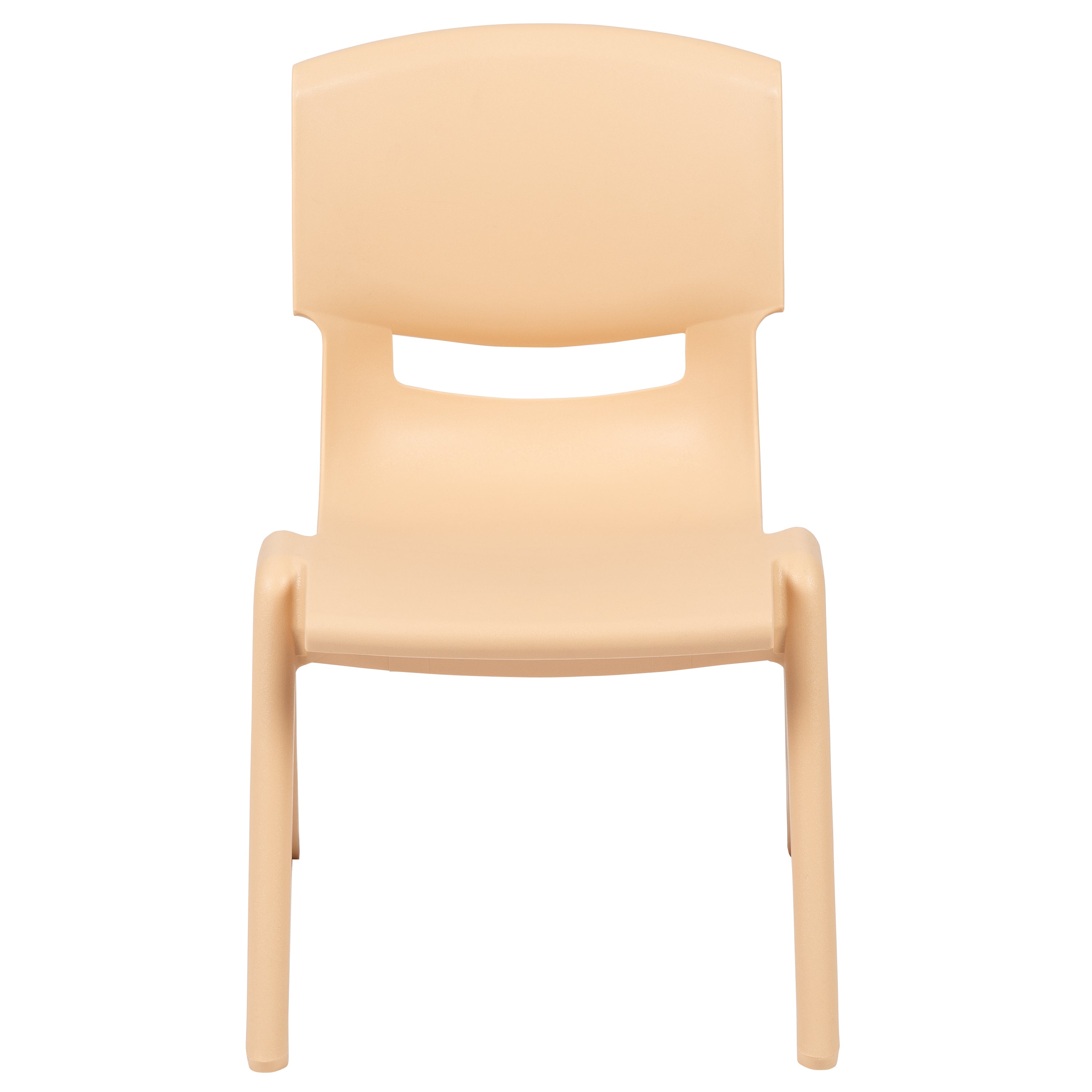 4 Pack Plastic Stackable School Chairs with 10.5" Seat Height-Plastic Stack Chair-Flash Furniture-Wall2Wall Furnishings