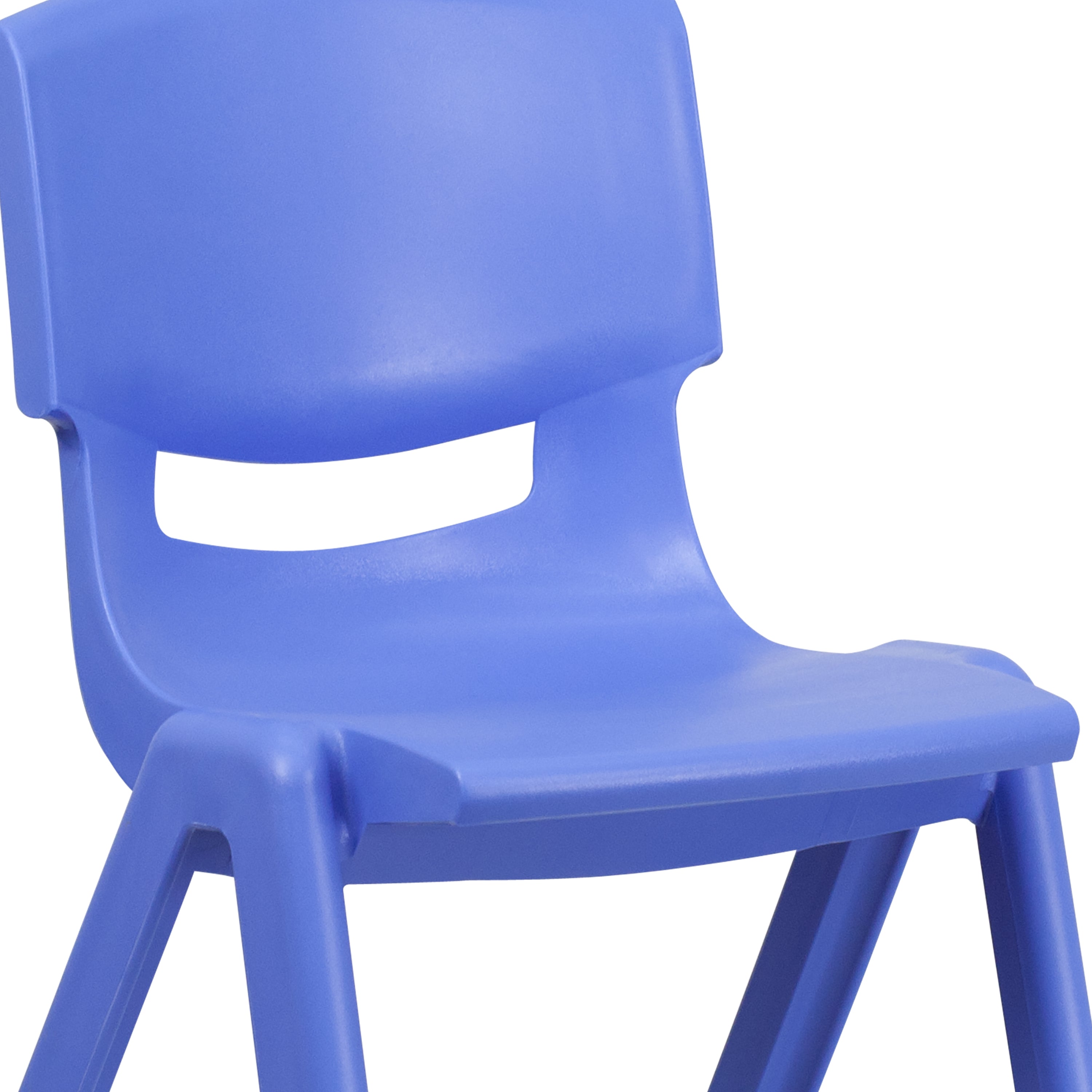 4 Pack Plastic Stackable School Chair with 15.5'' Seat Height-Plastic Stack Chair-Flash Furniture-Wall2Wall Furnishings