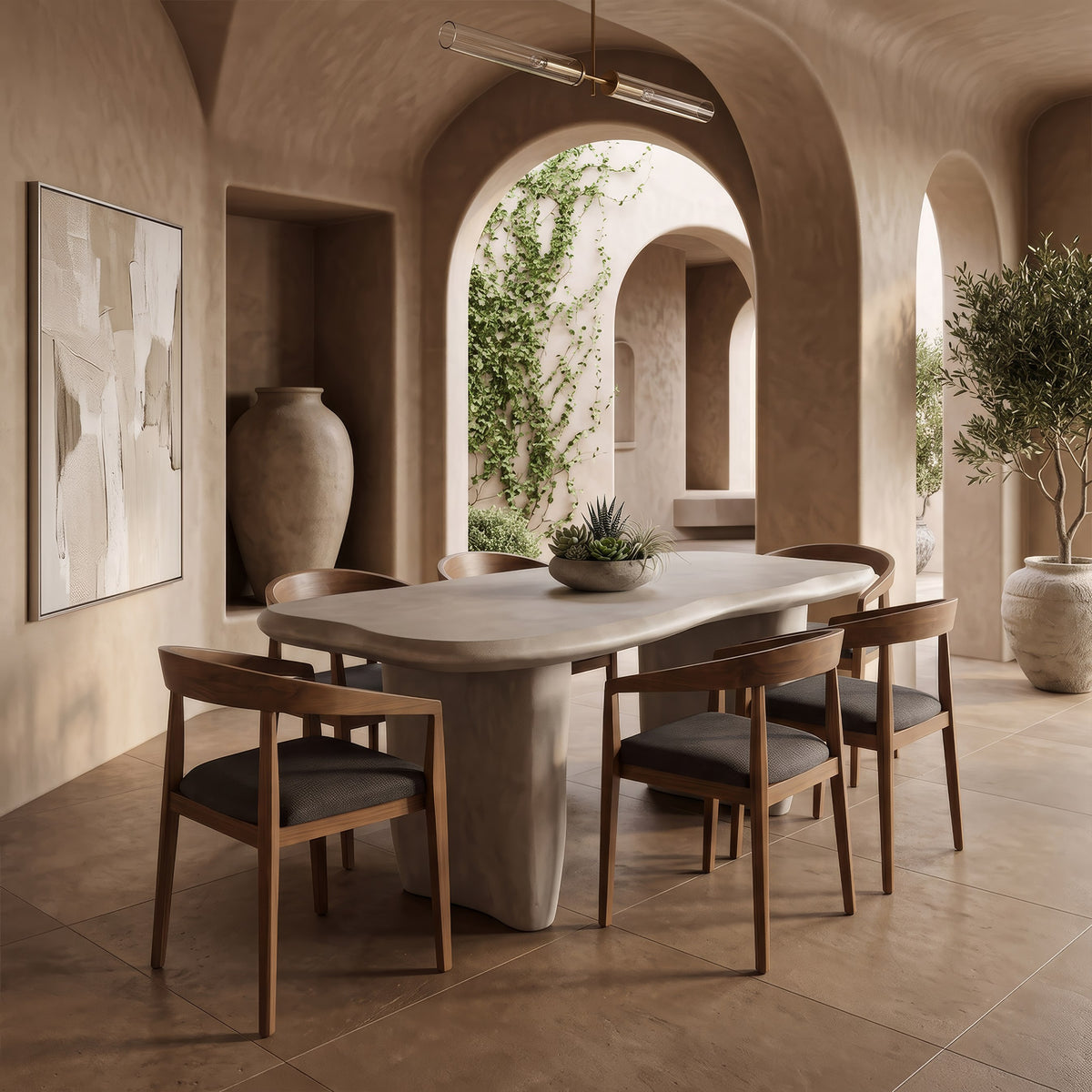 Nouveau Slone - Modern Concrete Dining Table