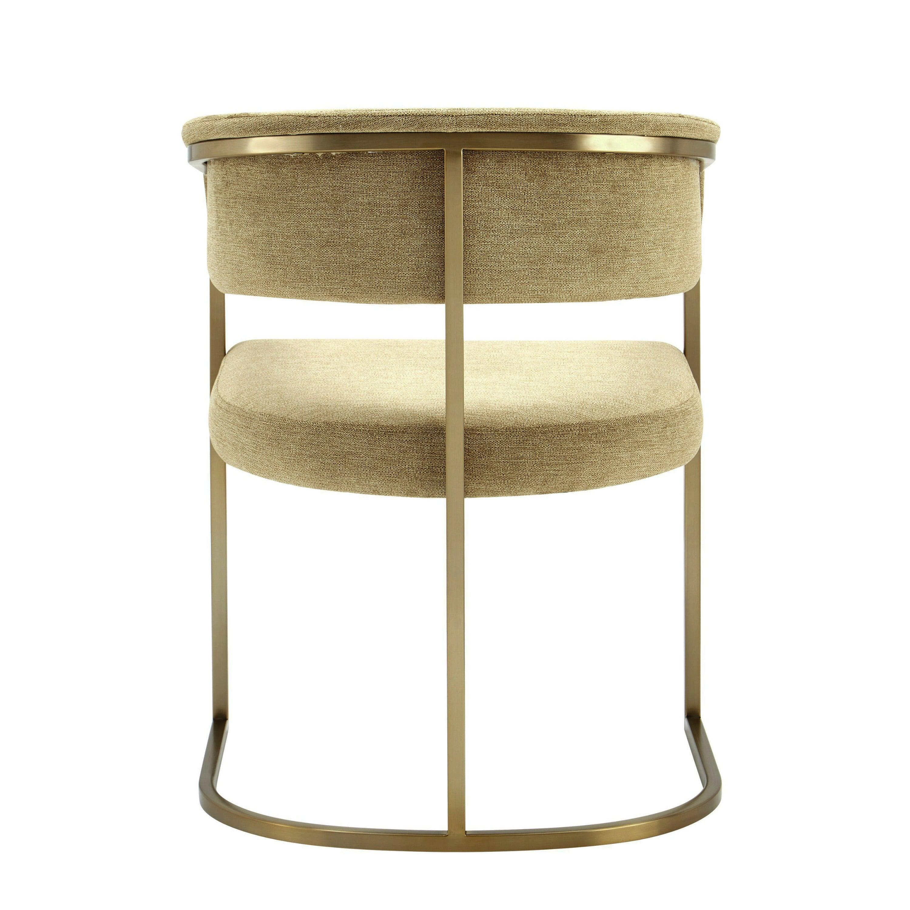 Modrest Sebastian Modern Fabric Antique Dining Chair