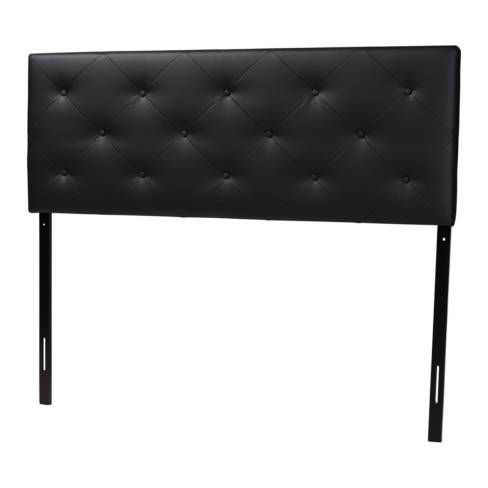 Baltimore Modern and Contemporary Faux Leather Upholstered Headboard