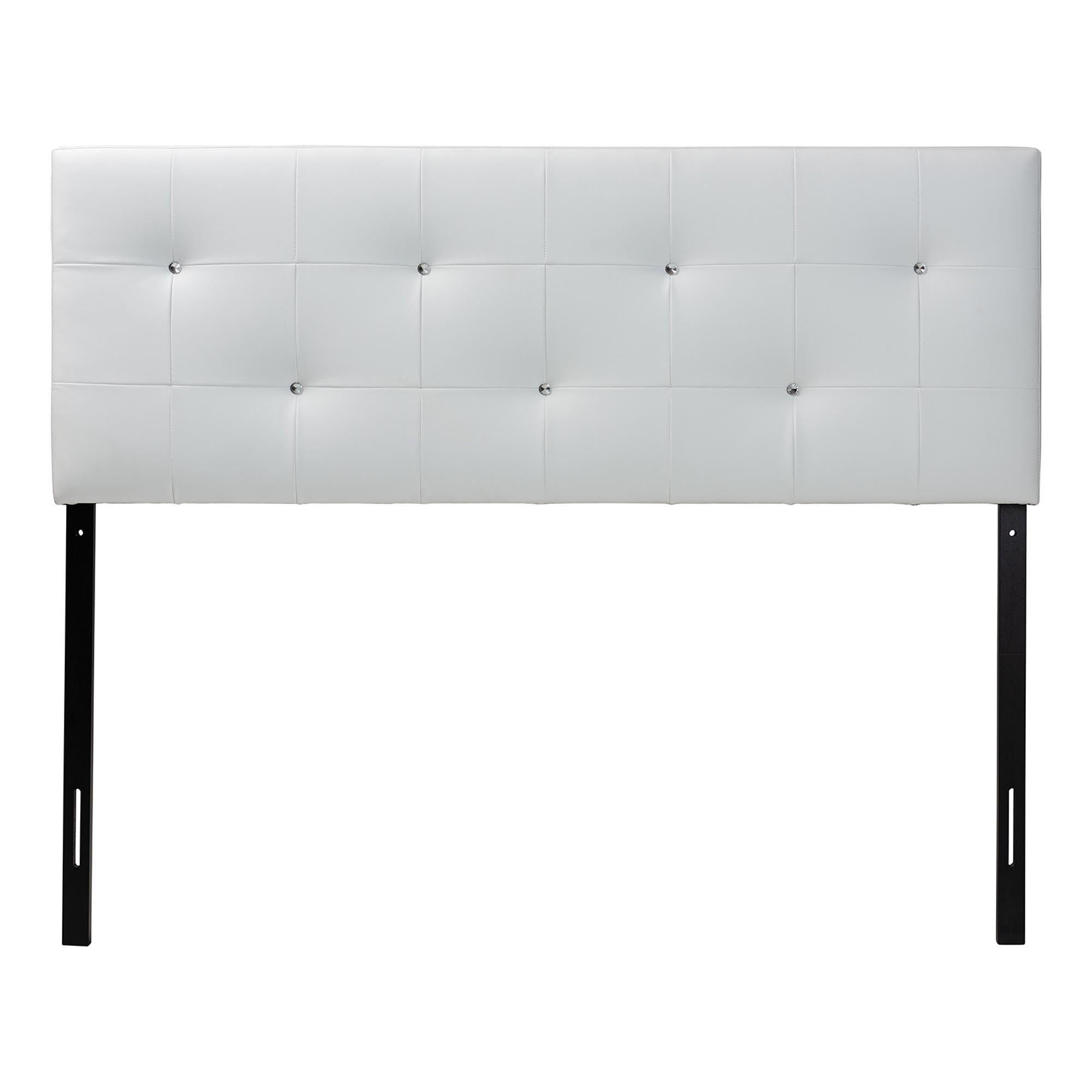 Dalini Modern and Contemporary Faux Leather Headboard