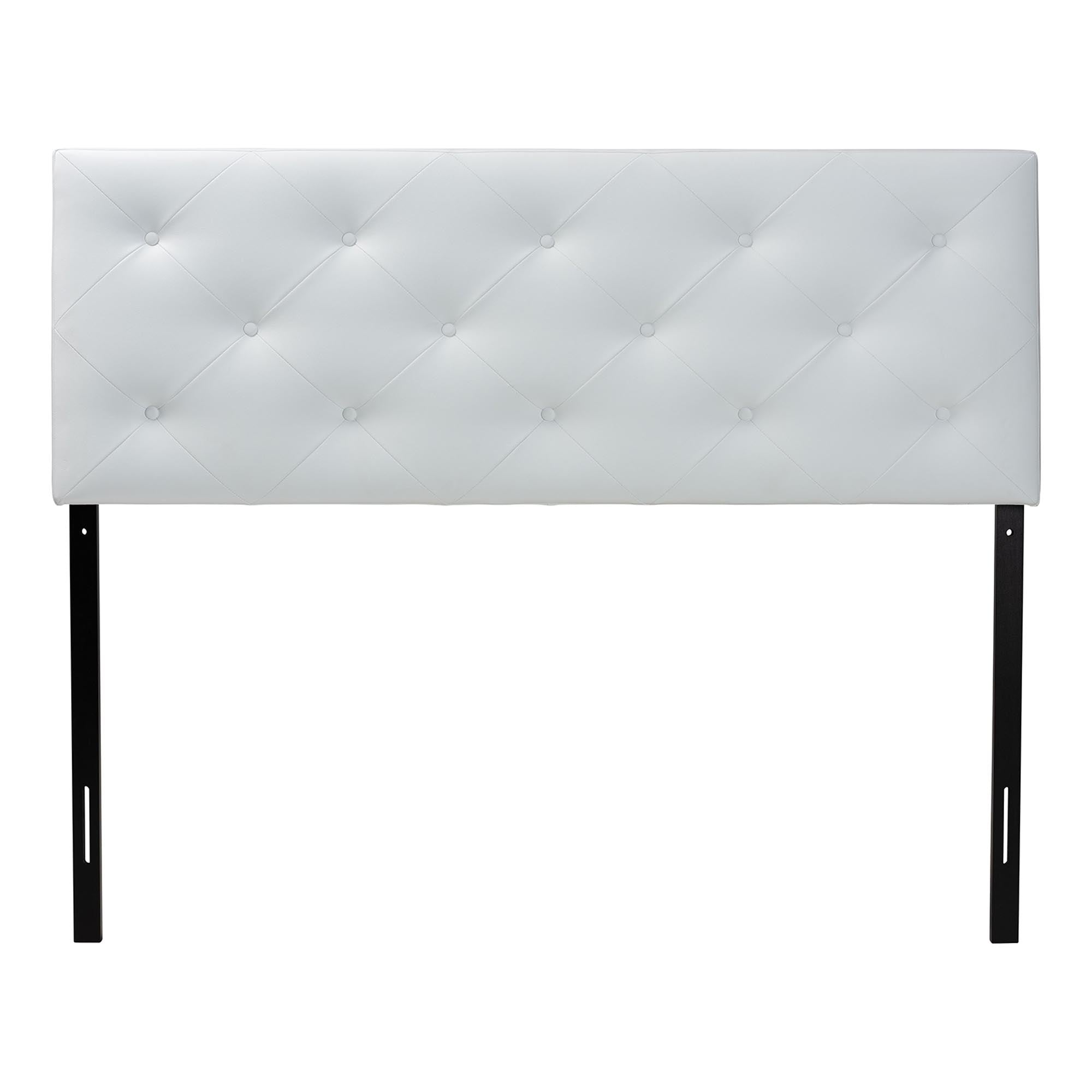 Baltimore Modern and Contemporary Faux Leather Upholstered Headboard