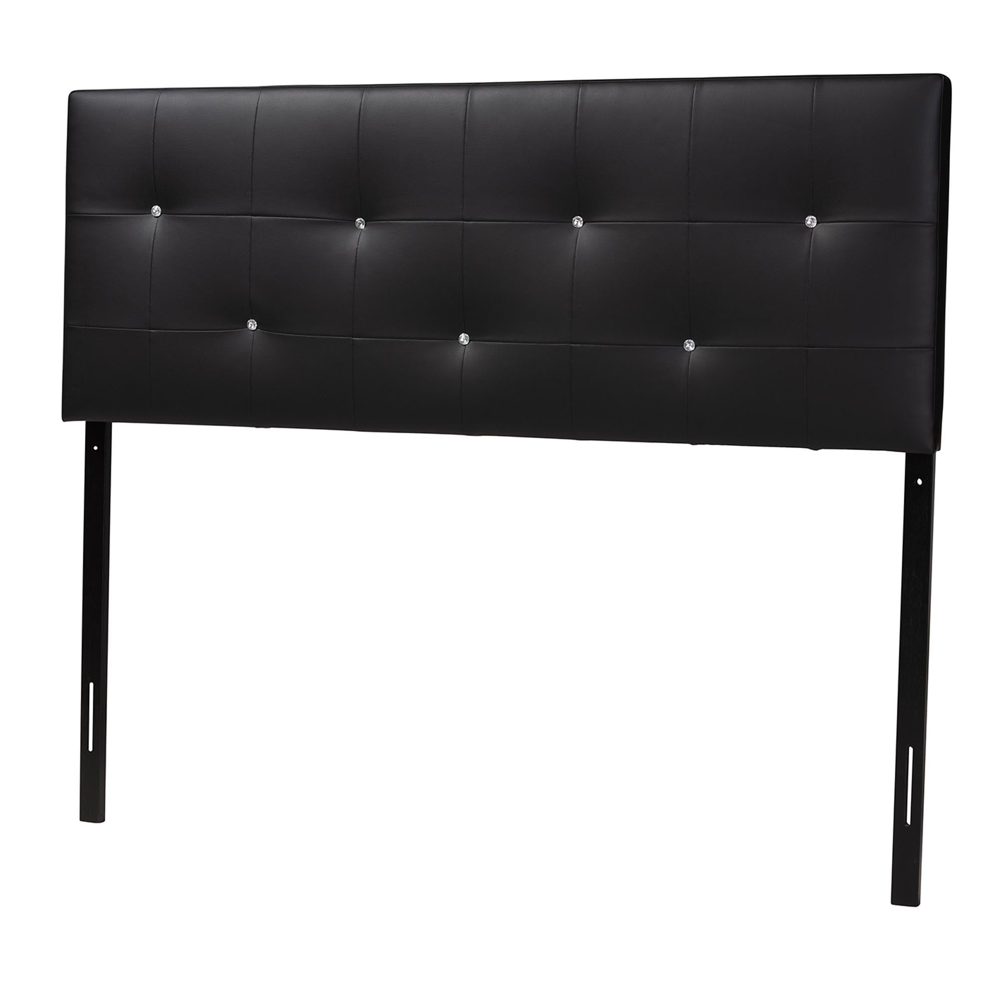 Dalini Modern and Contemporary Faux Leather Headboard
