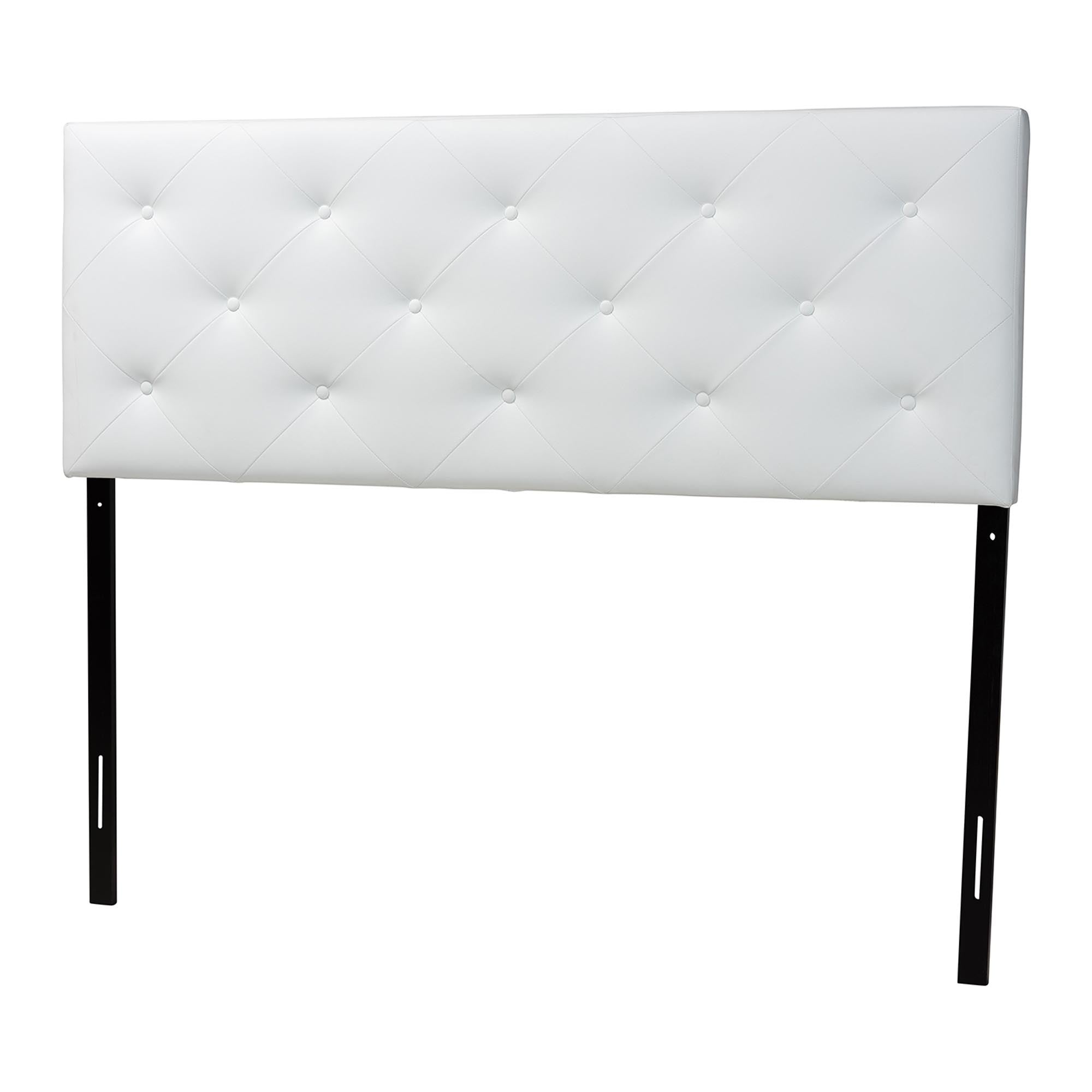 Baltimore Modern and Contemporary Faux Leather Upholstered Headboard