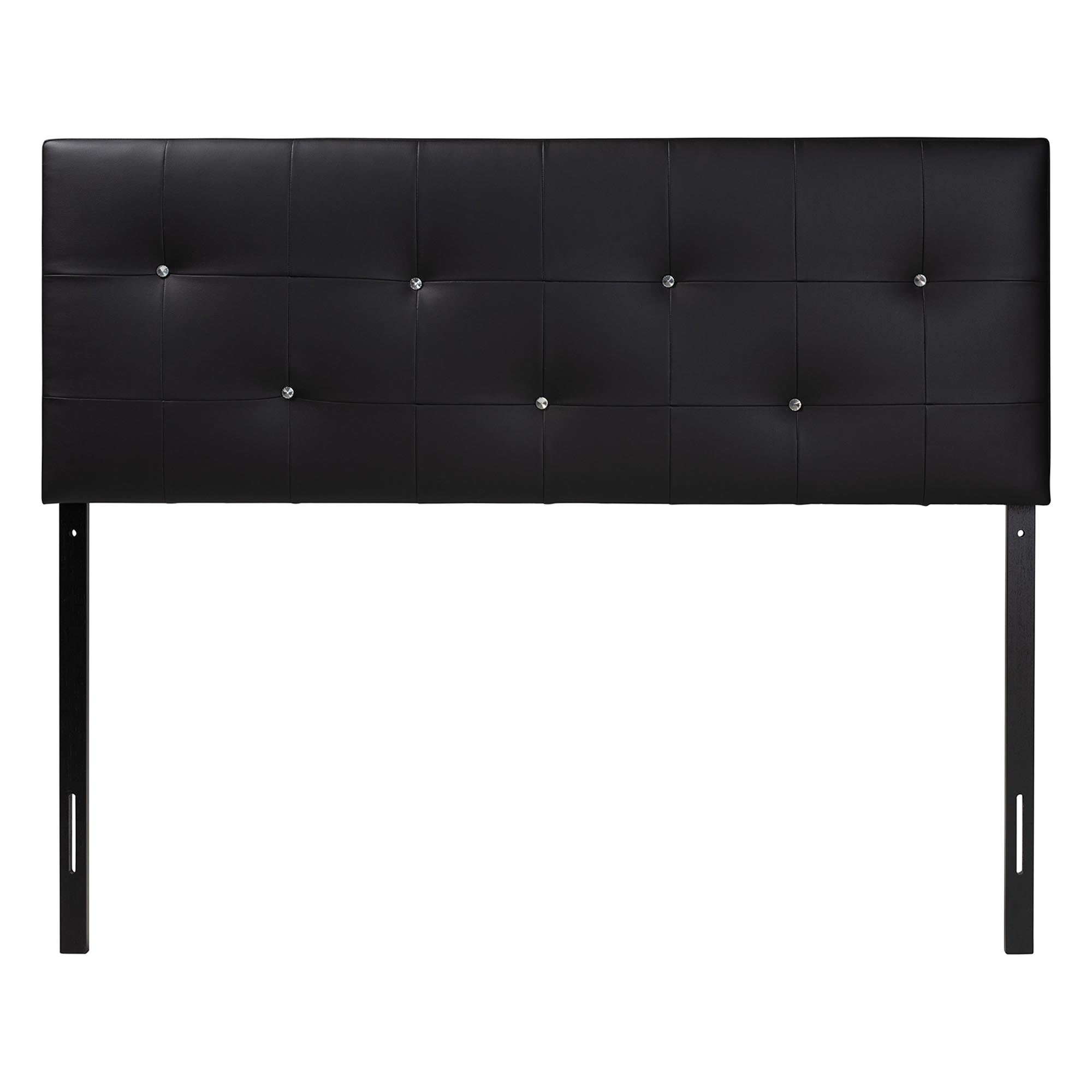 Dalini Modern and Contemporary Faux Leather Headboard