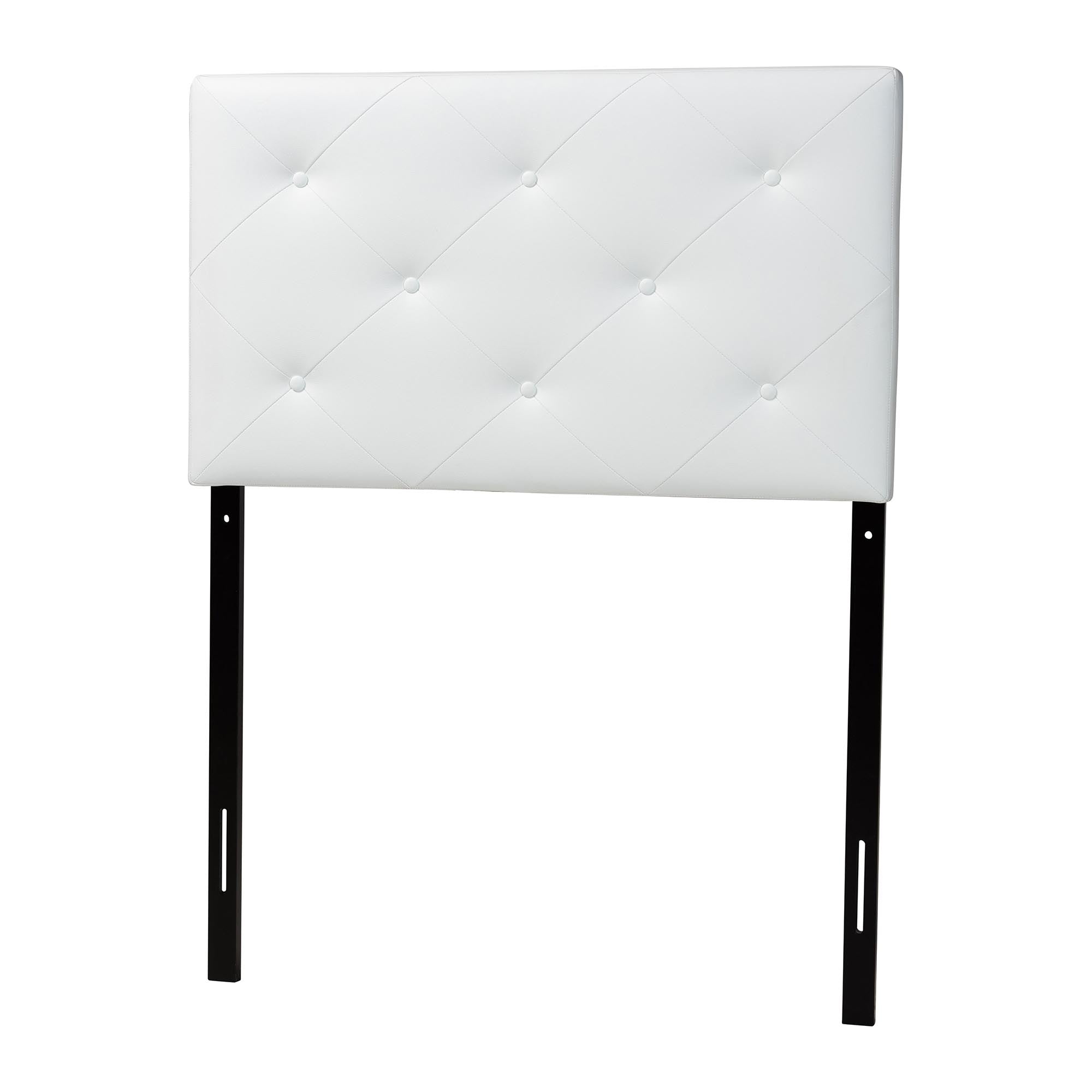 Baltimore Modern and Contemporary Faux Leather Upholstered Headboard