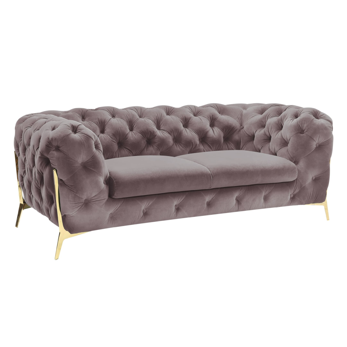 Sheila Transitional Fabric Loveseat