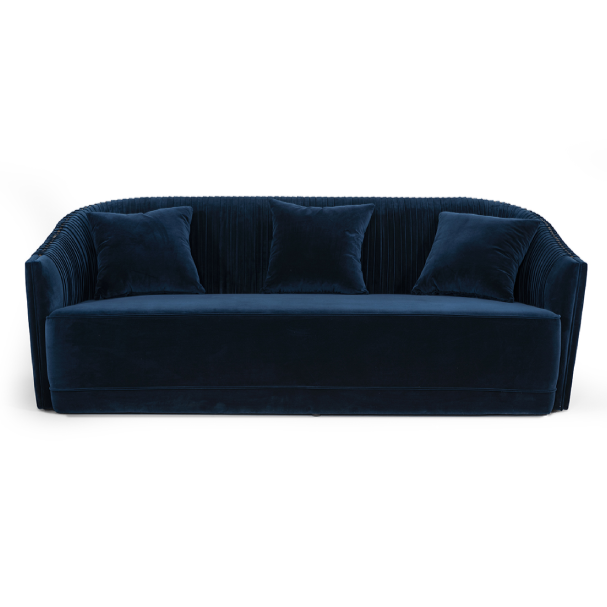 Palomar Modern Velvet Sofa