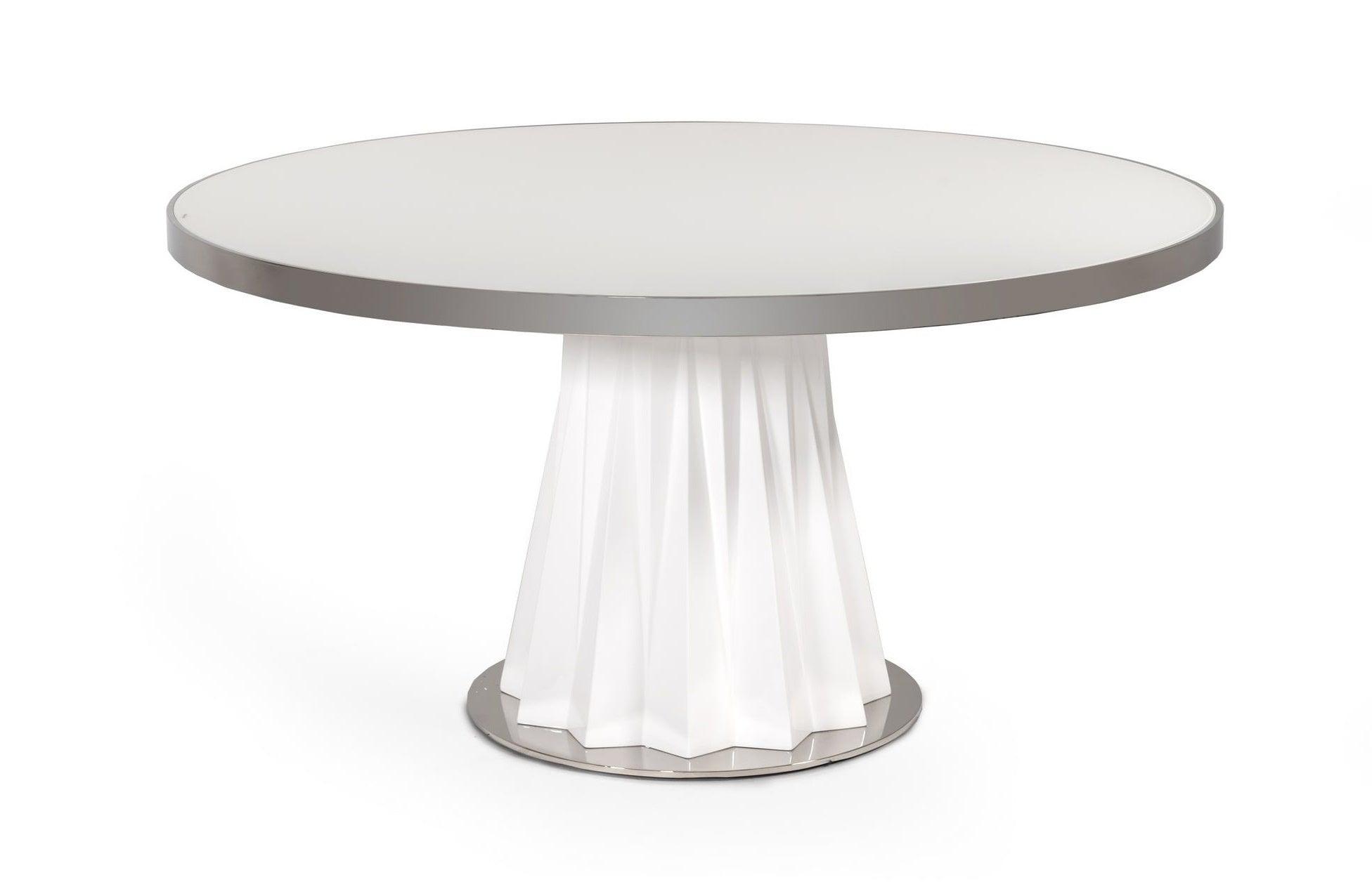 Modrest Cabaret Modern Round Dining Table