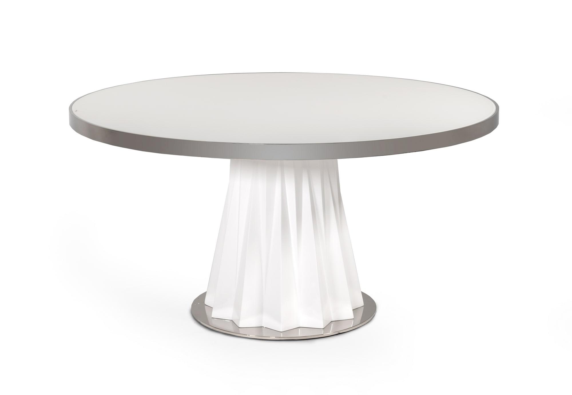 Modrest Cabaret Modern Round Dining Table