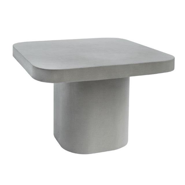 Flores Modern Concrete End Table