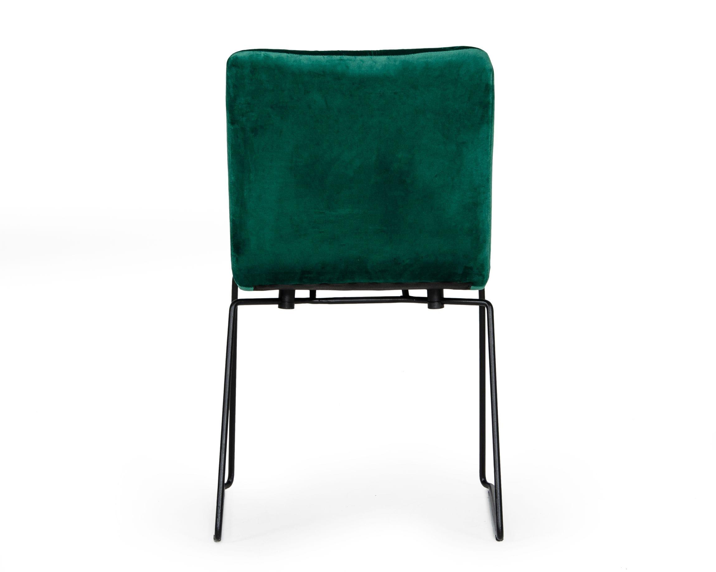 Modrest Yannis Modern Fabric Dining Chair (Set of 2)