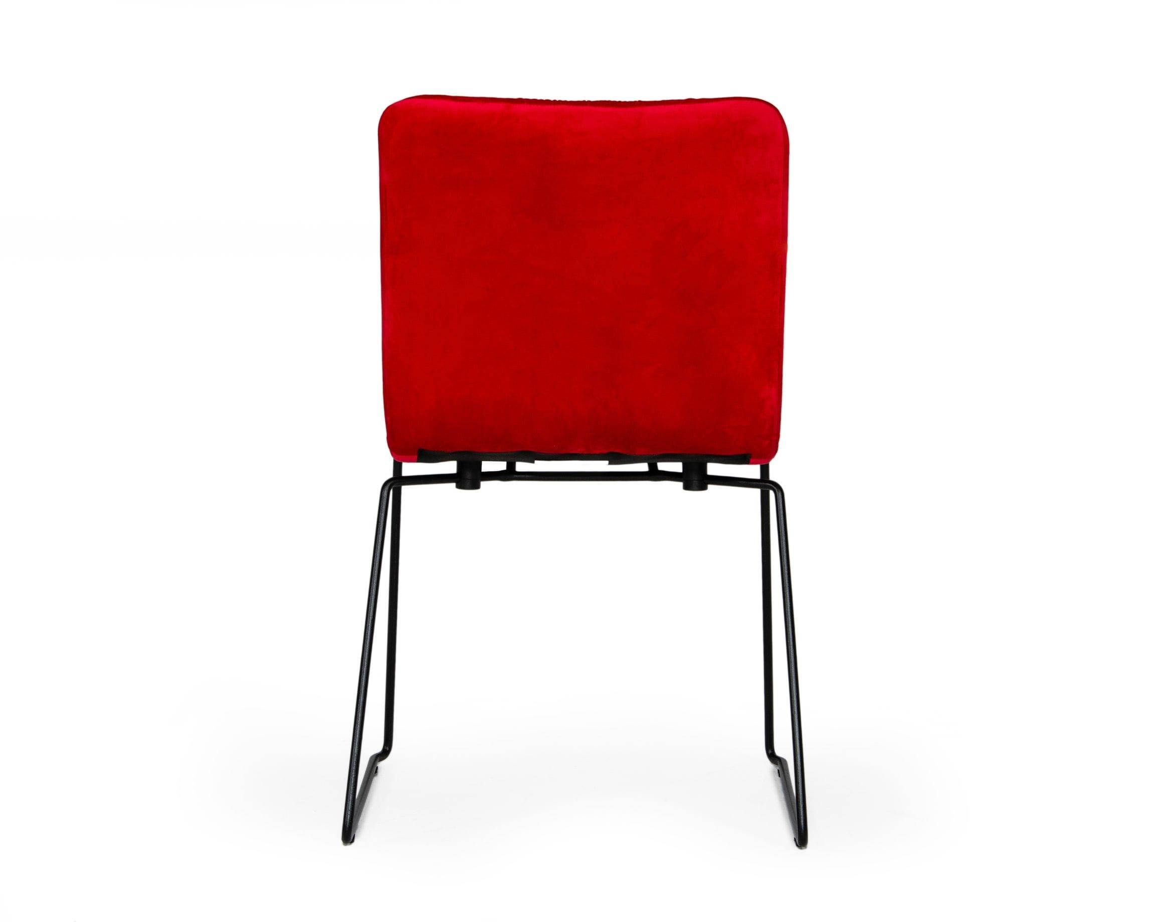Modrest Yannis Modern Fabric Dining Chair (Set of 2)