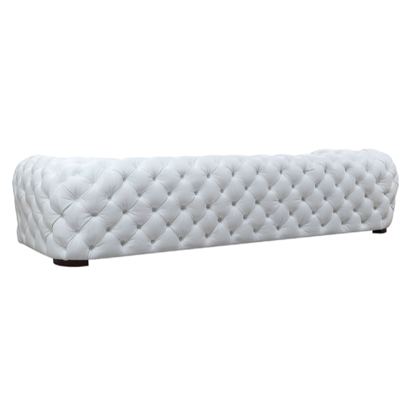 Dexter Transitional Italian Leather Sofa